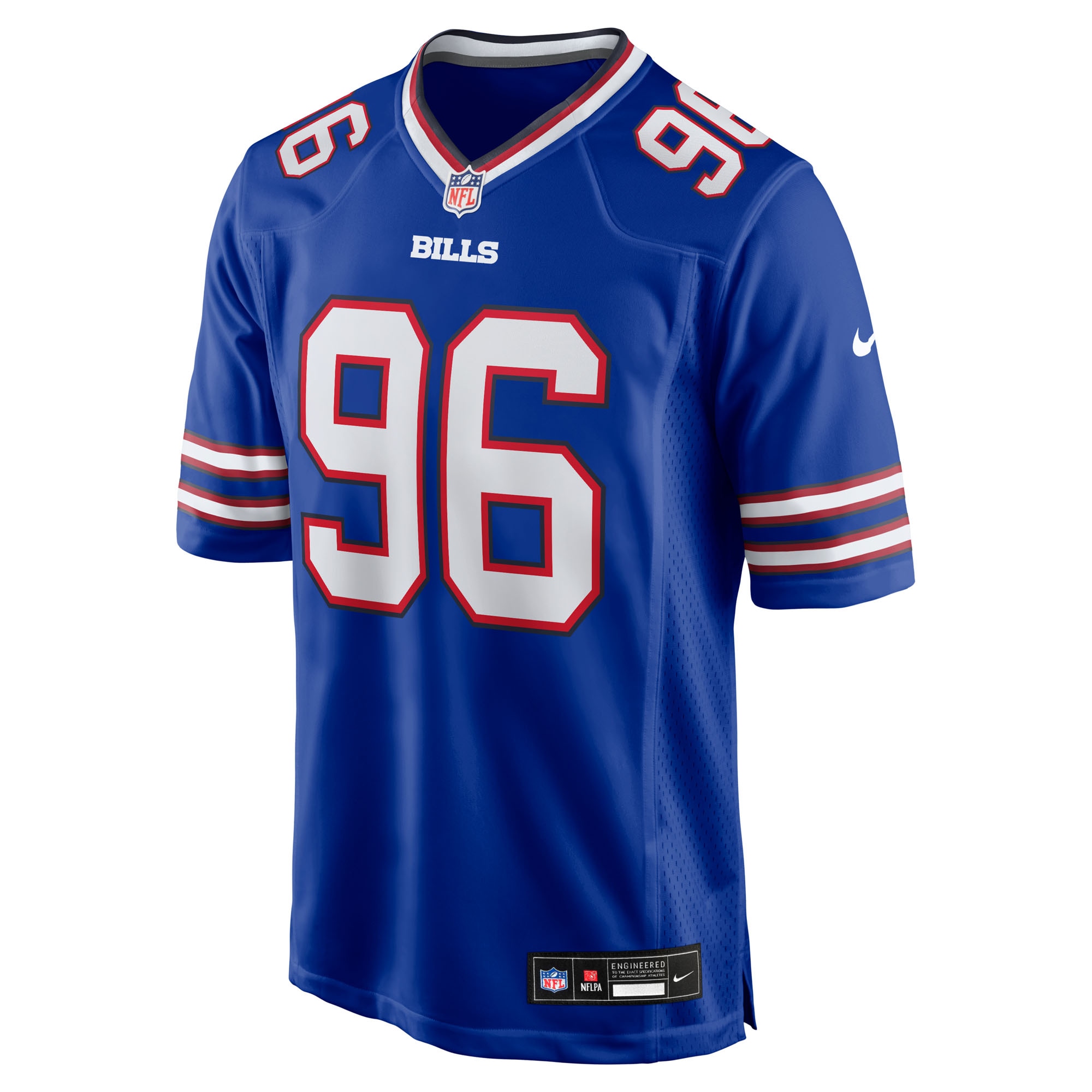Deone Walker Buffalo Bills Team Game Jersey – Royal