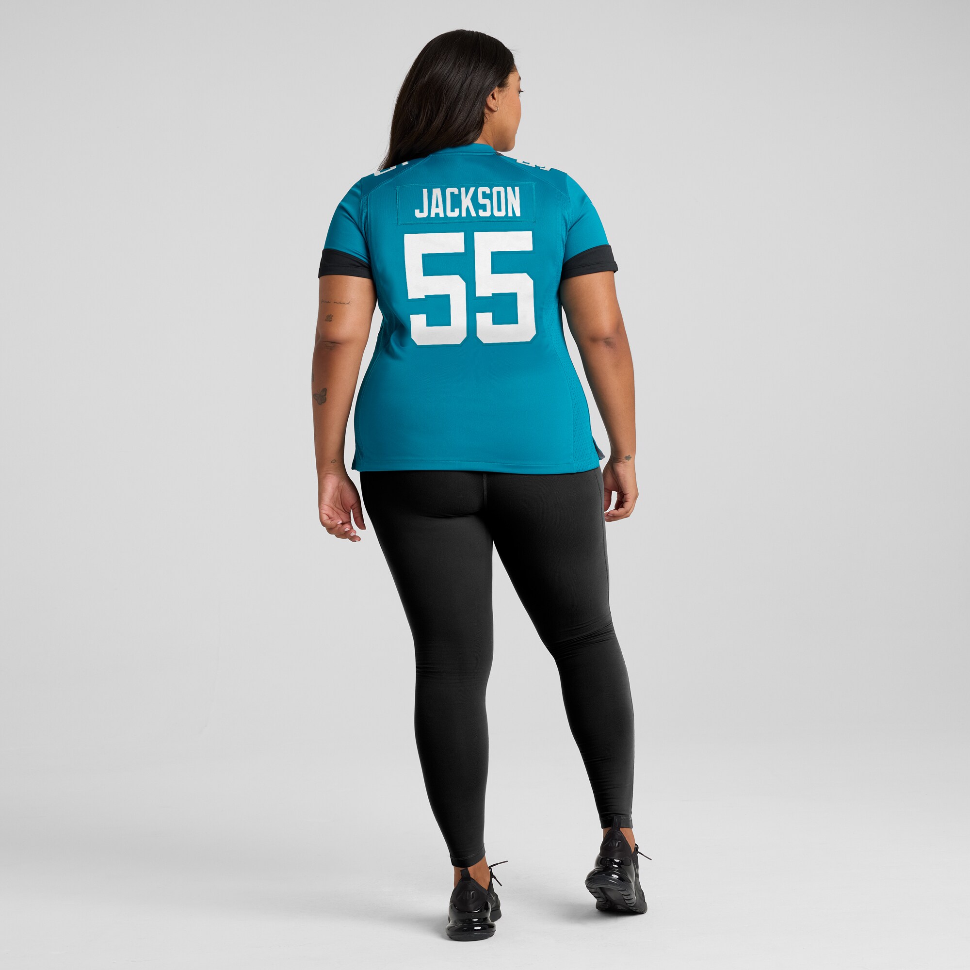 Dequan Jackson Jacksonville Jaguars Women’s Game Jersey – Teal