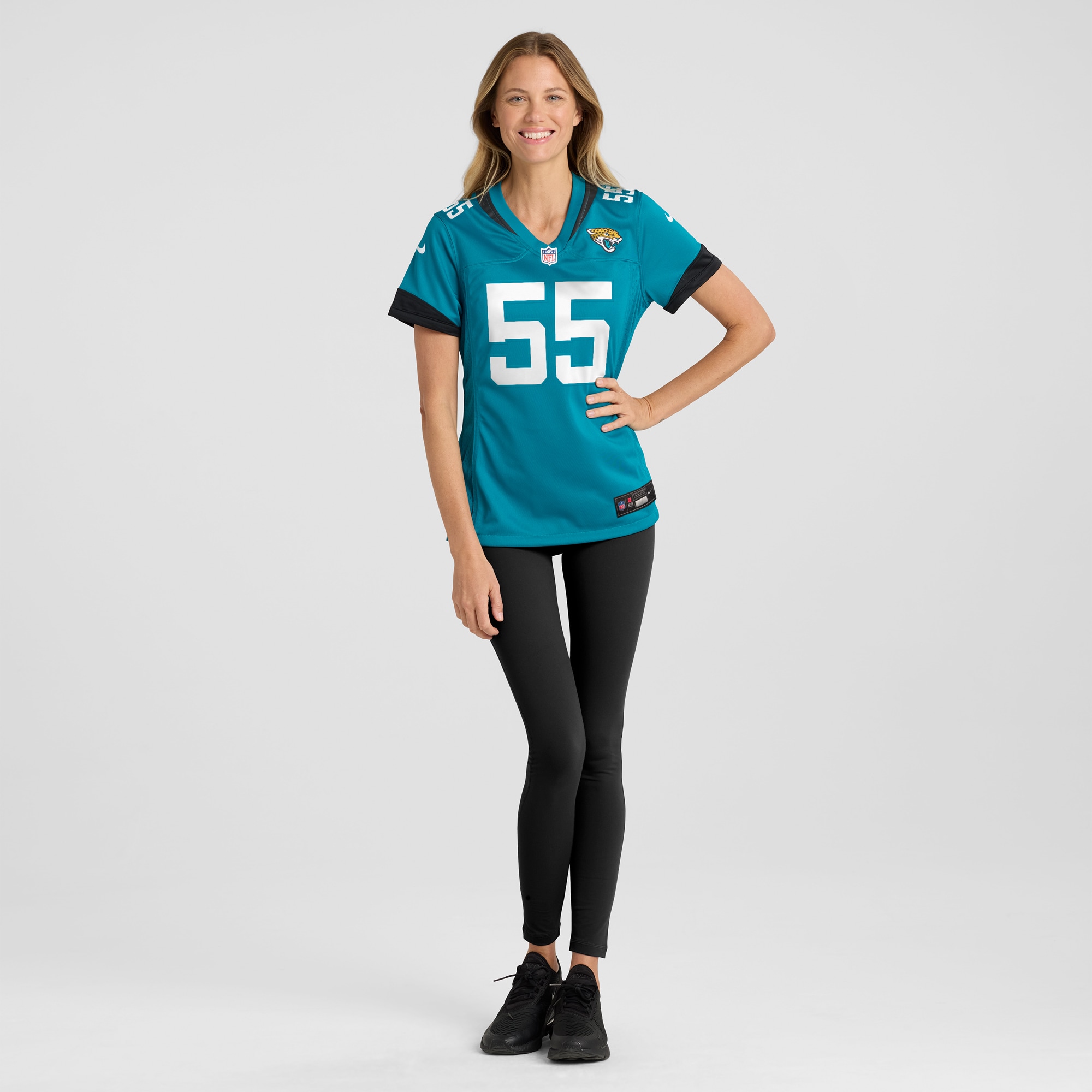 Dequan Jackson Jacksonville Jaguars Women’s Game Jersey – Teal