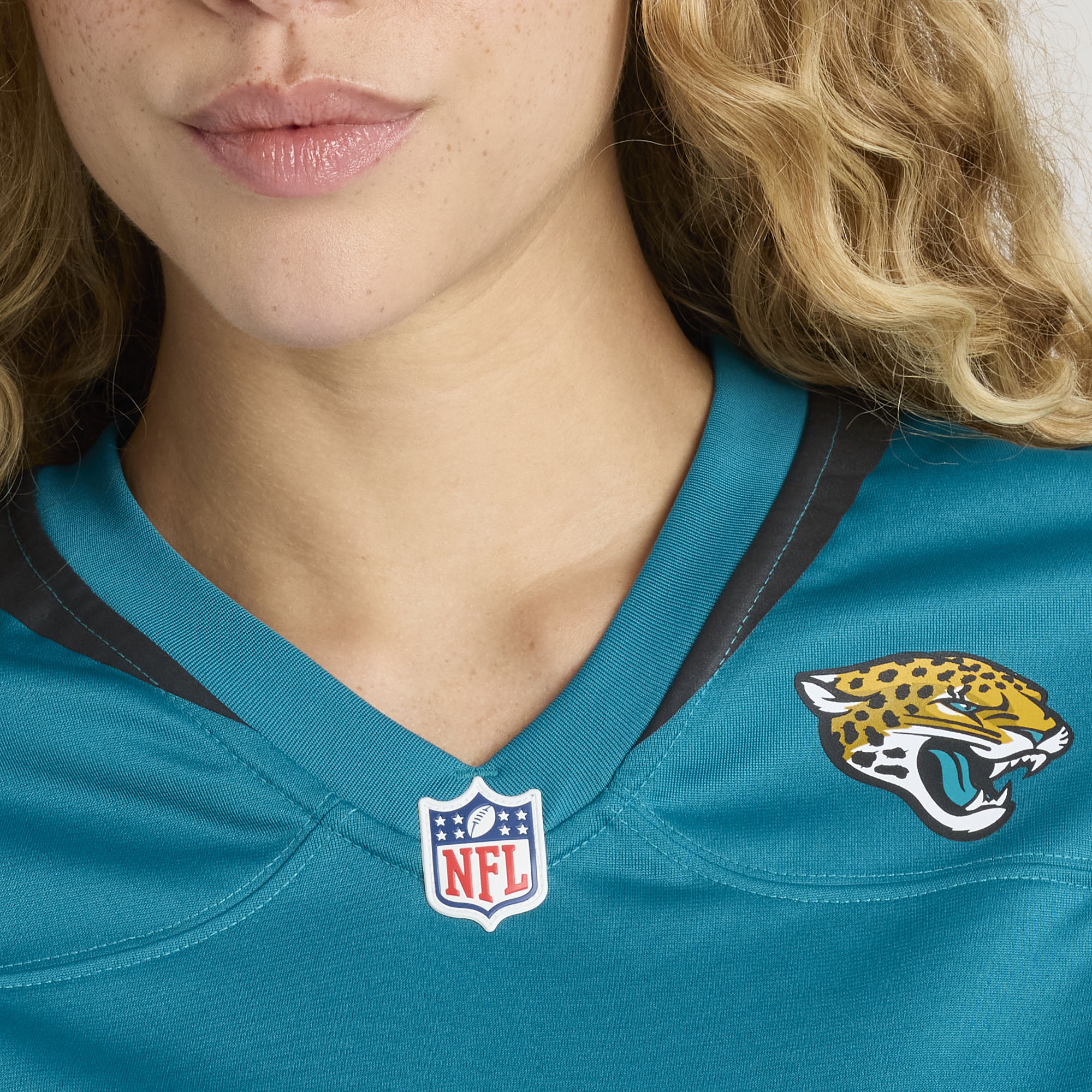 Dequan Jackson Jacksonville Jaguars Women’s Game Jersey – Teal