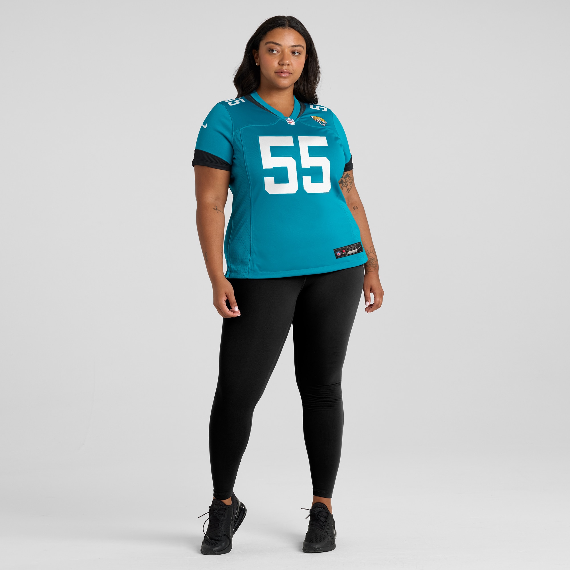 Dequan Jackson Jacksonville Jaguars Women’s Game Jersey – Teal