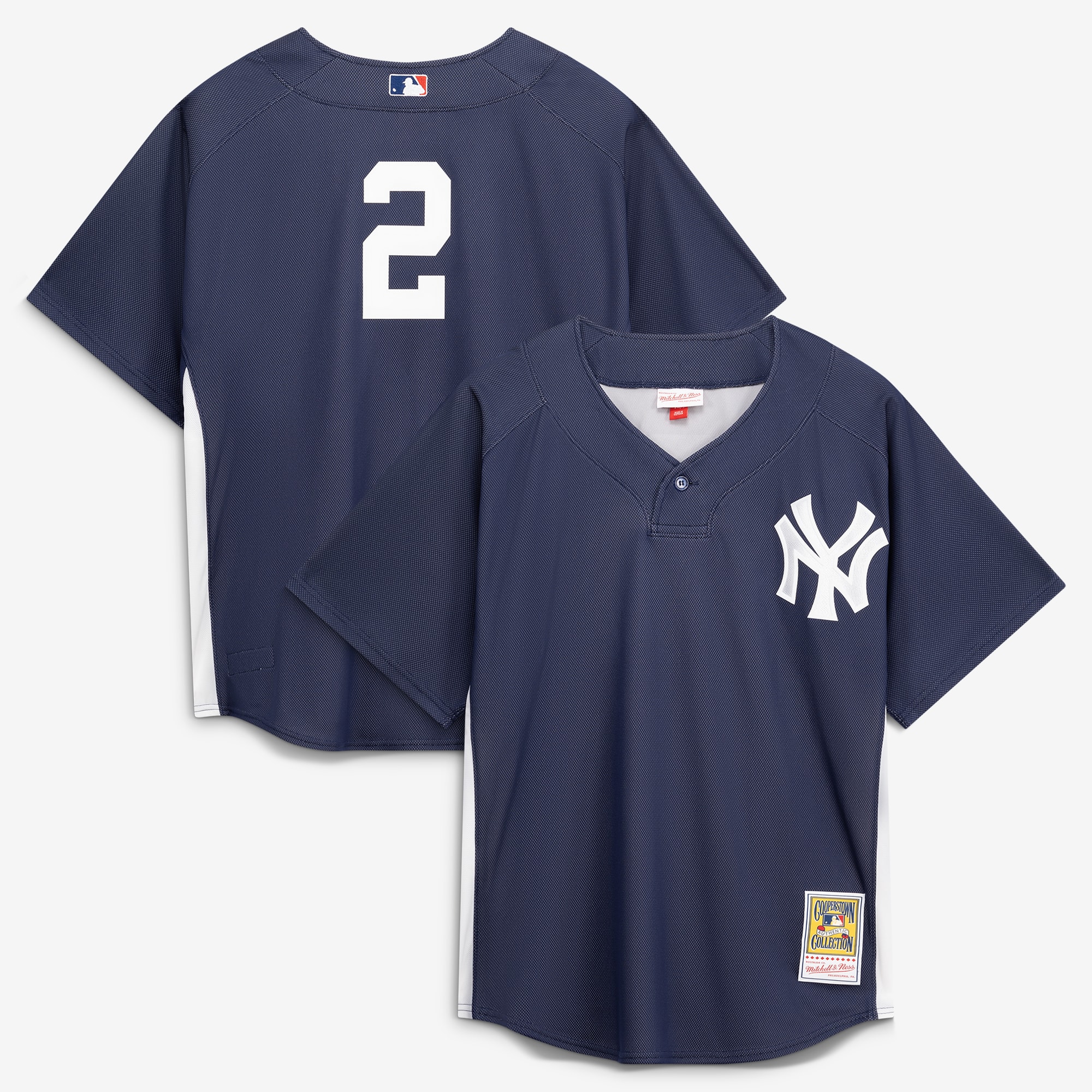 Derek Jeter New York Yankees Batting Practice Jersey - Navy