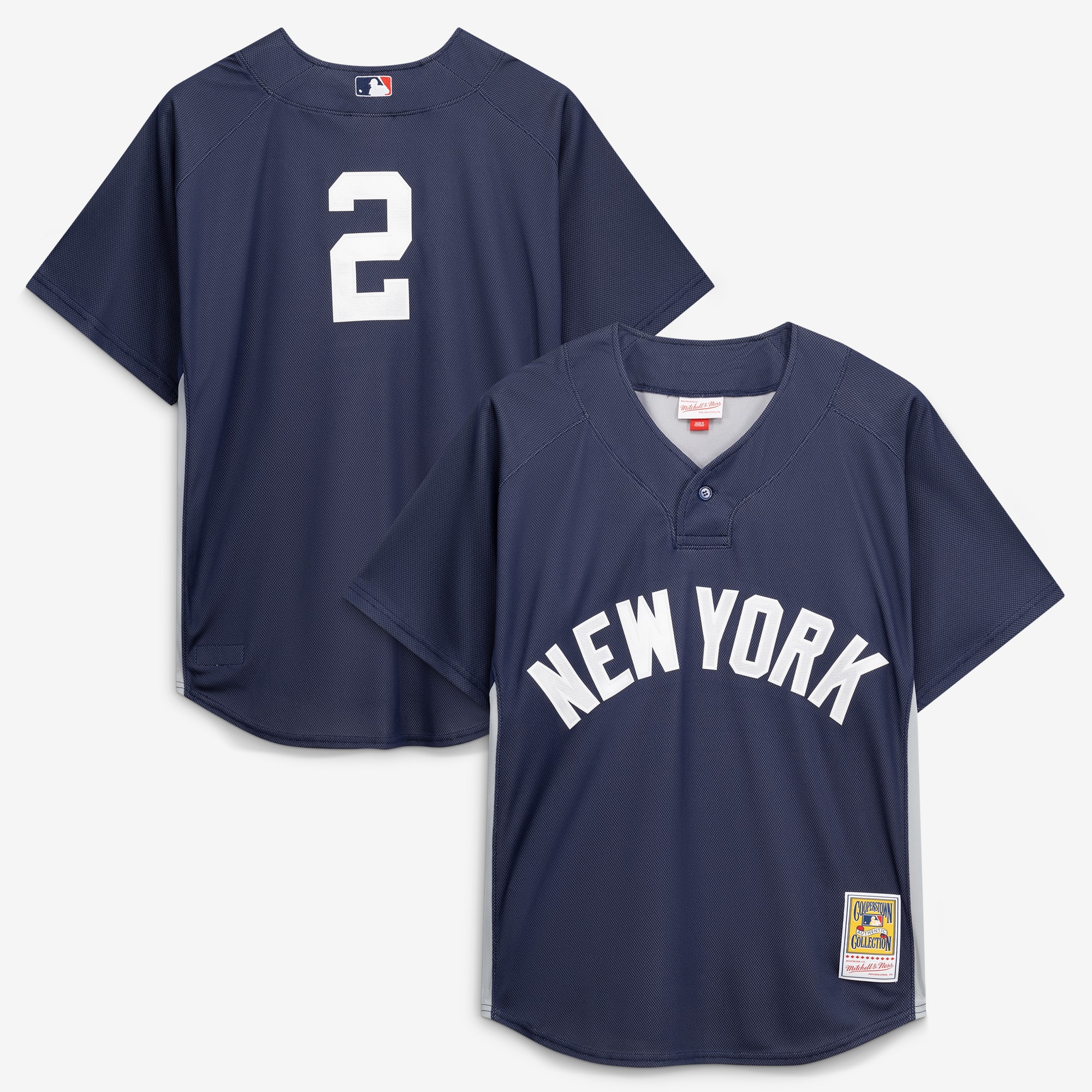 Derek Jeter New York Yankees Batting Practice Jersey - Navy