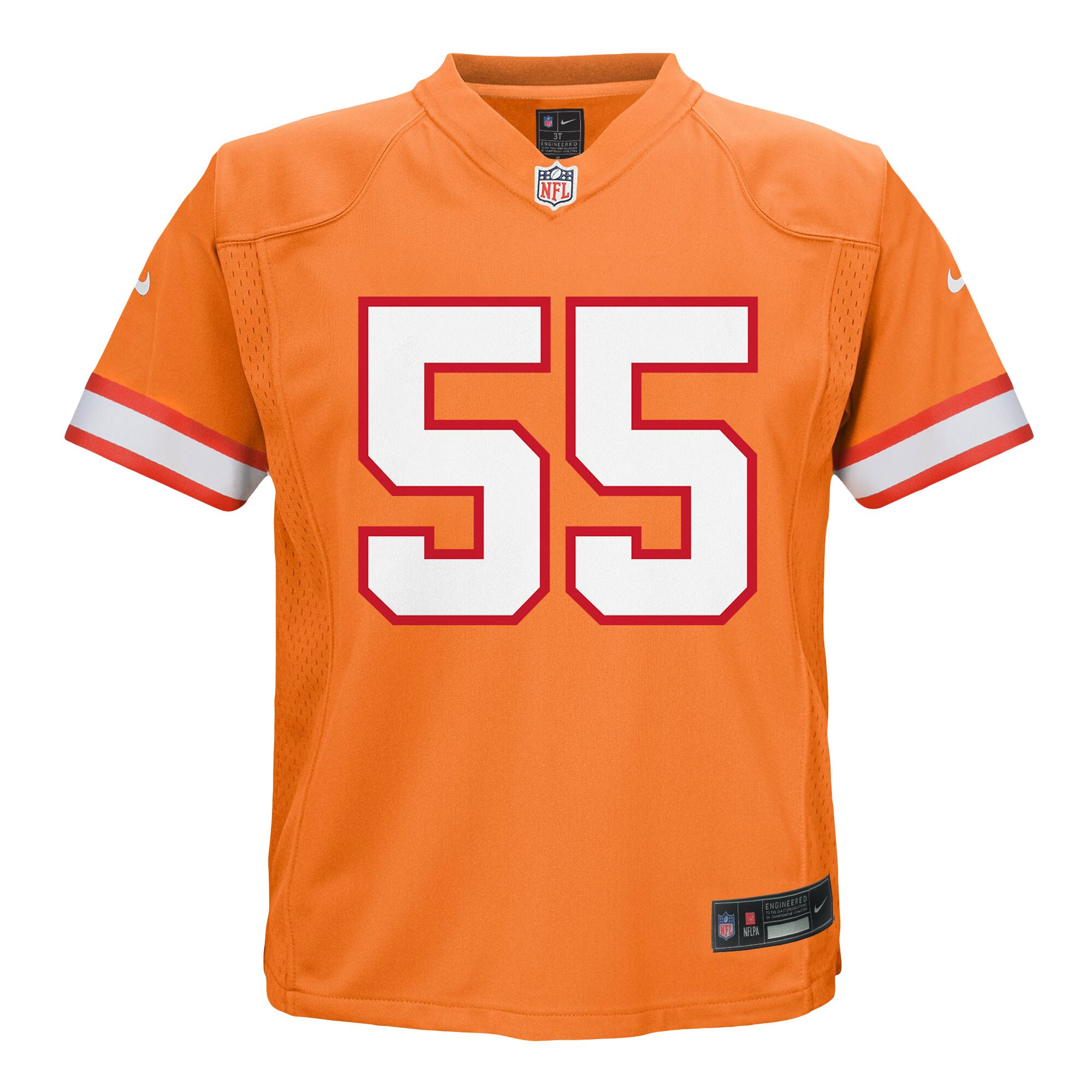 Derrick Brooks Tampa Bay Buccaneers Preschool Retired Player Game Jersey – Orange
