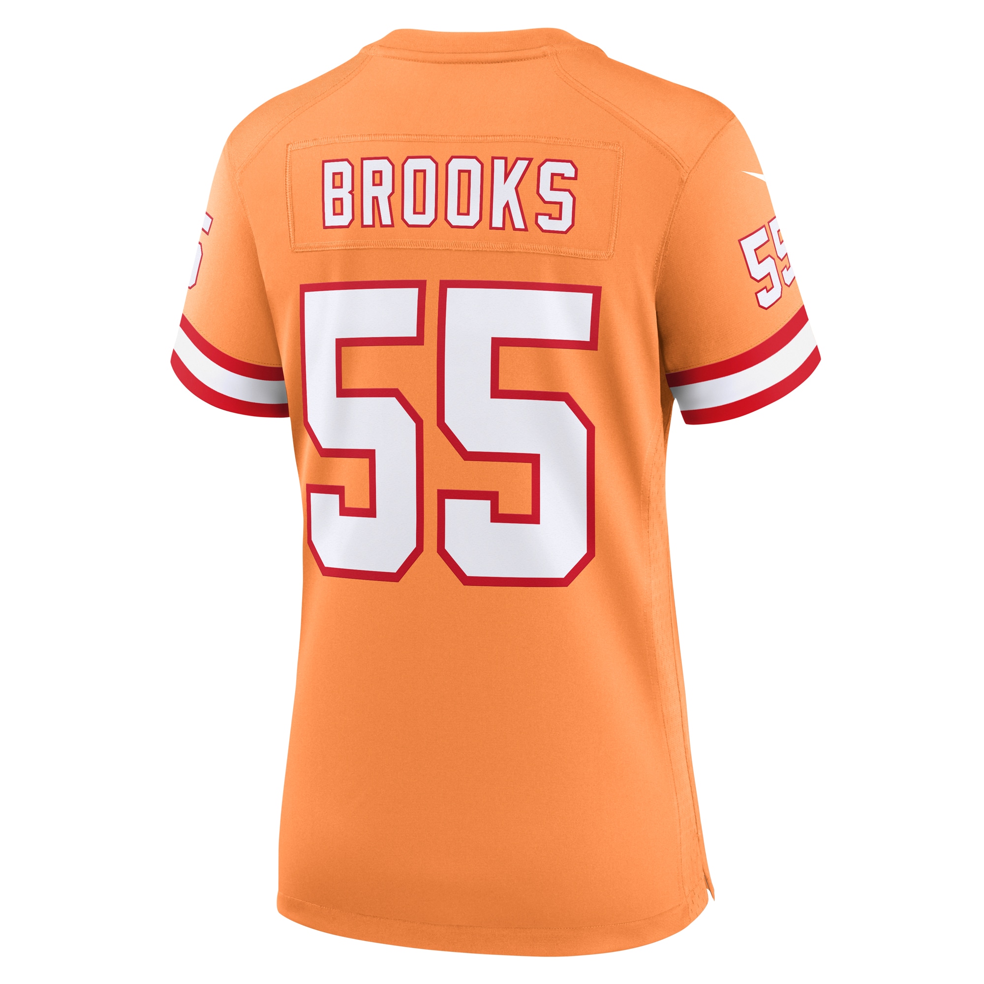 Derrick Brooks Tampa Bay Buccaneers Women’s Throwback Game Jersey – Orange