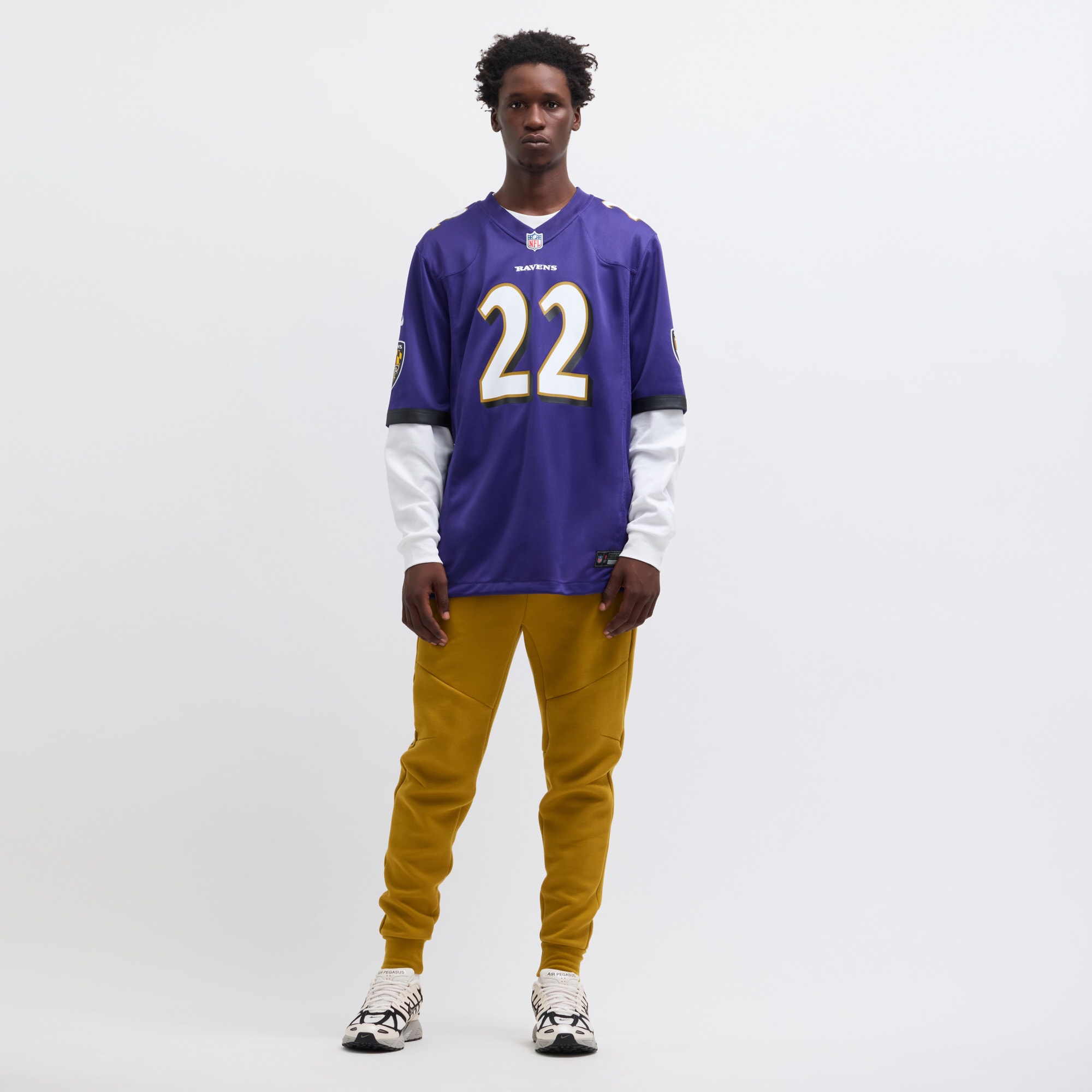 Derrick Henry Baltimore Ravens Game Player Jersey – Purple