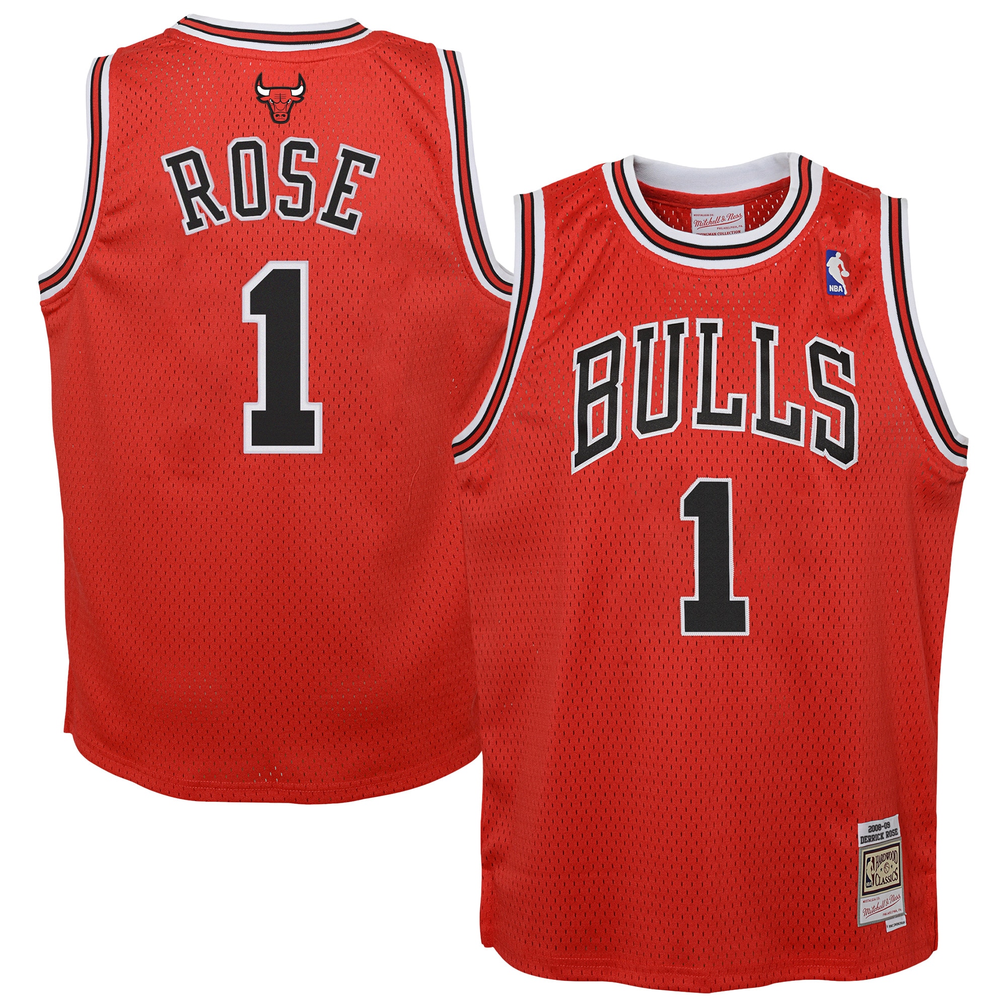 Derrick Rose Chicago Bulls Youth 2008/09 Hardwood Classics Swingman Jersey