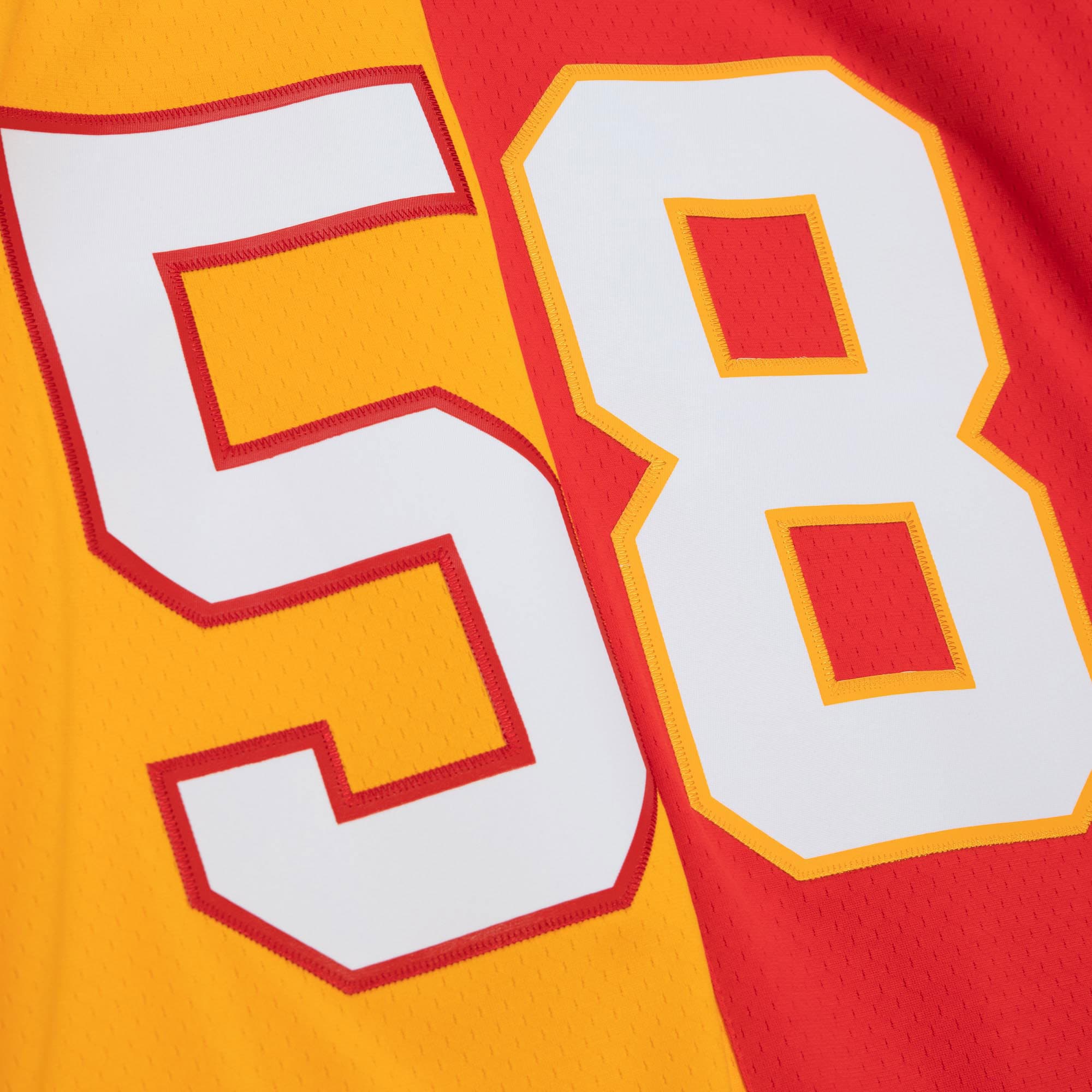 Derrick Thomas Kansas City Chiefs 1994 Split Legacy Jersey – Red/Gold