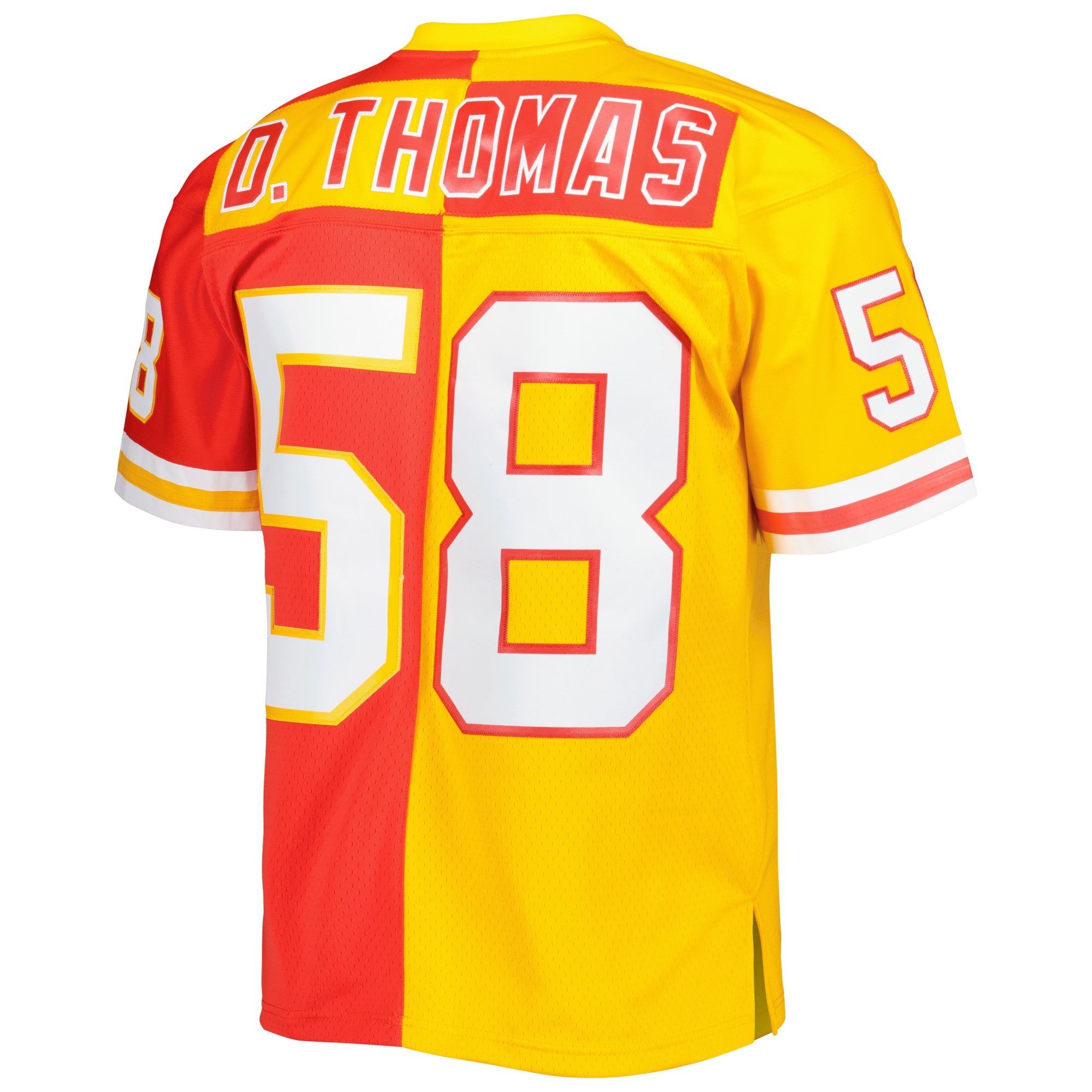 Derrick Thomas Kansas City Chiefs 1994 Split Legacy Jersey – Red/Gold