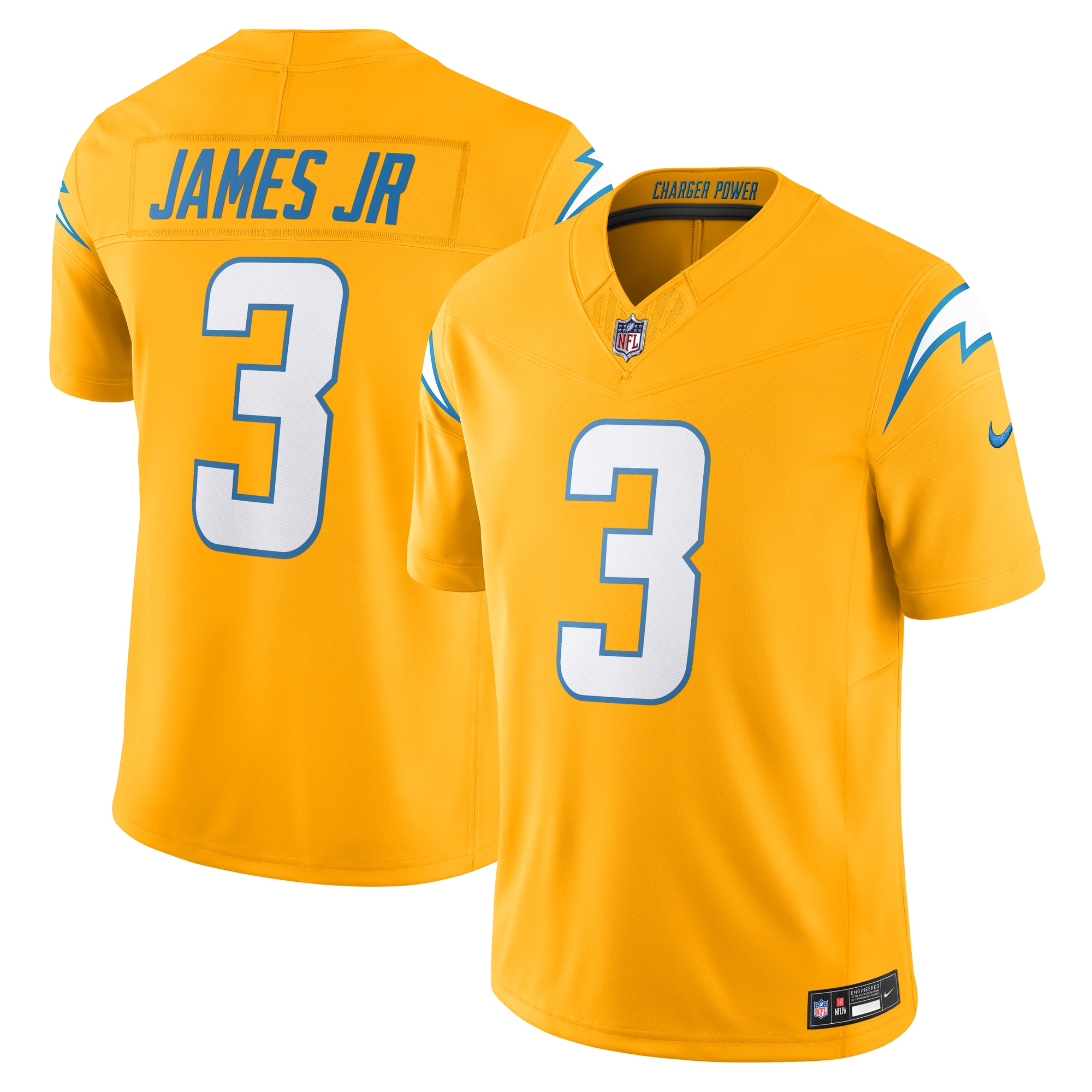 Derwin James Jr. Los Angeles Chargers Vapor F.U.S.E. Limited Jersey
