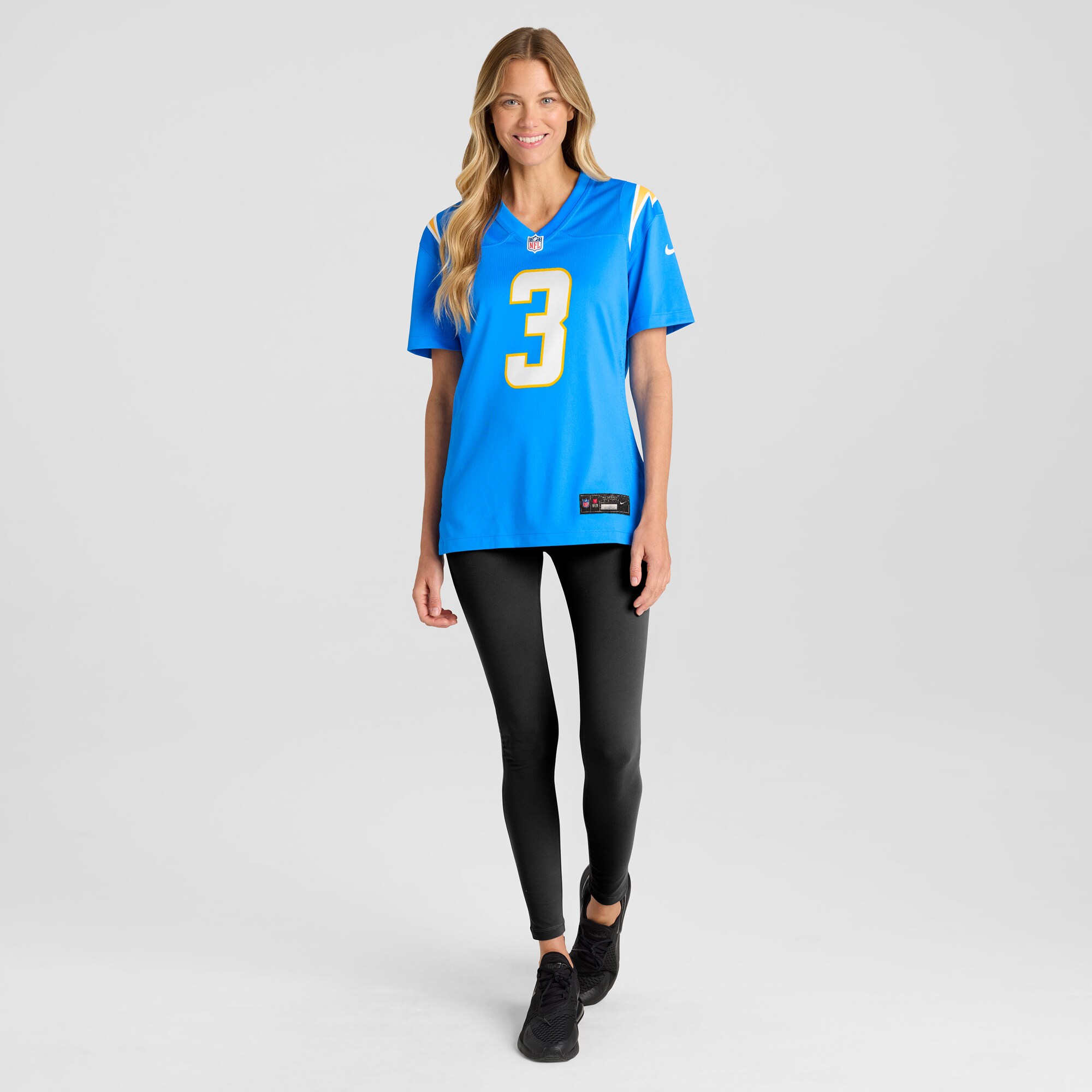 Derwin James Jr. Los Angeles Chargers Women’s Alternate Charger Power Game Jersey