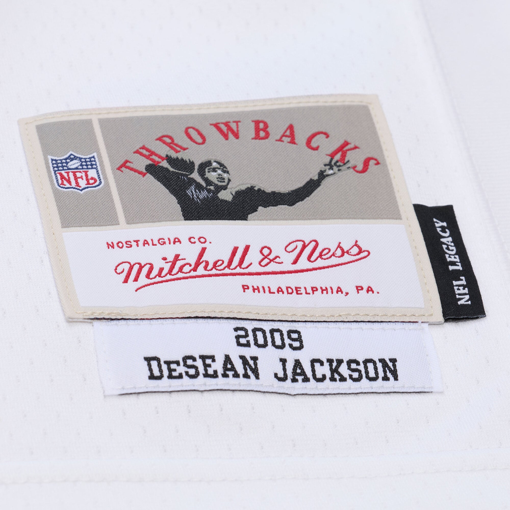 DeSean Jackson Philadelphia Eagles 2009 Legacy Throwback Jersey – White