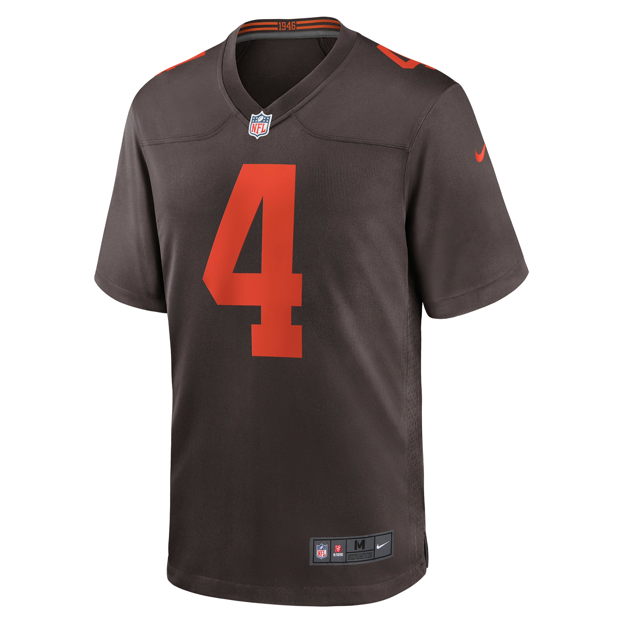 Deshaun Watson Cleveland Browns Alternate Game Jersey