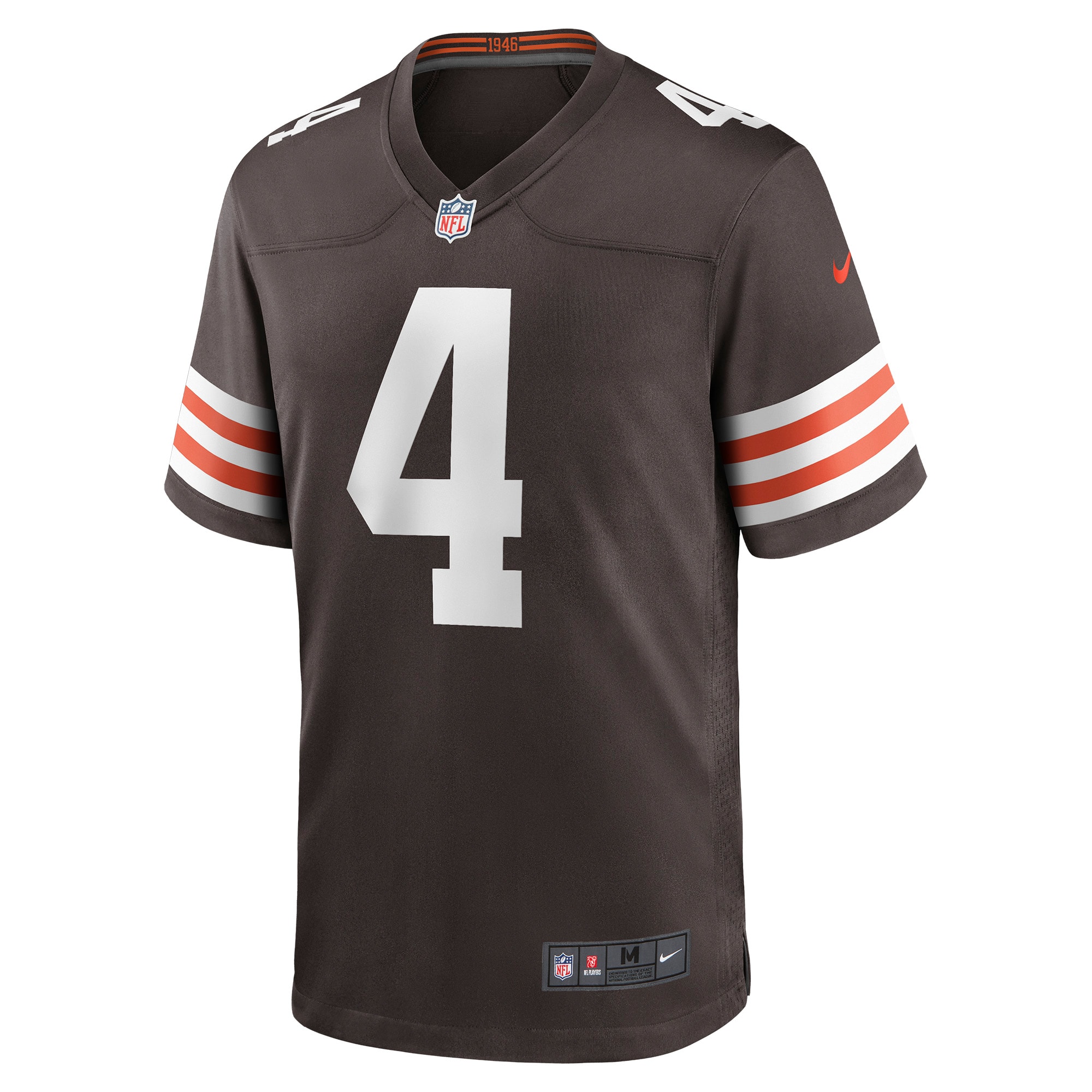 Deshaun Watson Cleveland Browns Game Jersey