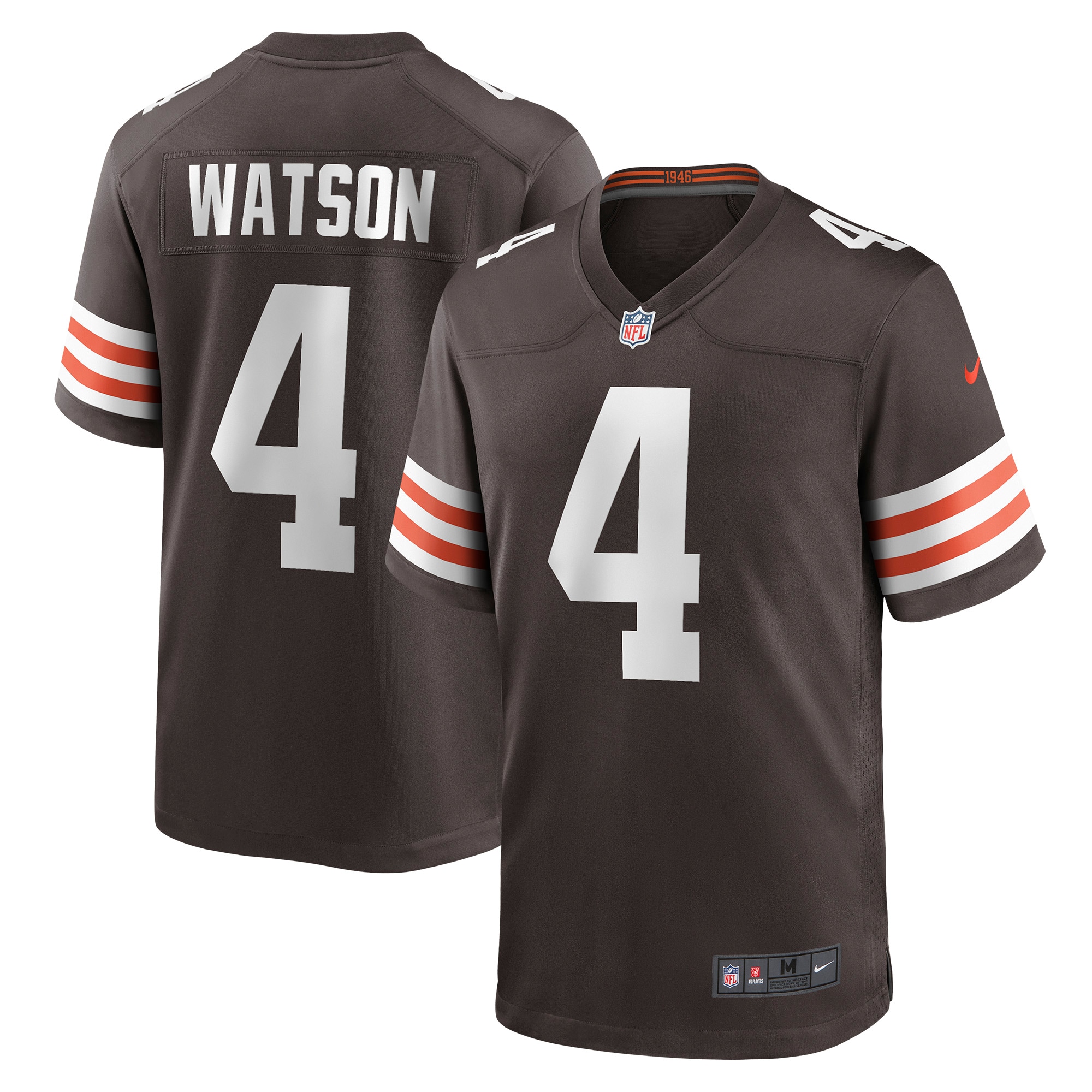 Deshaun Watson Cleveland Browns Game Jersey