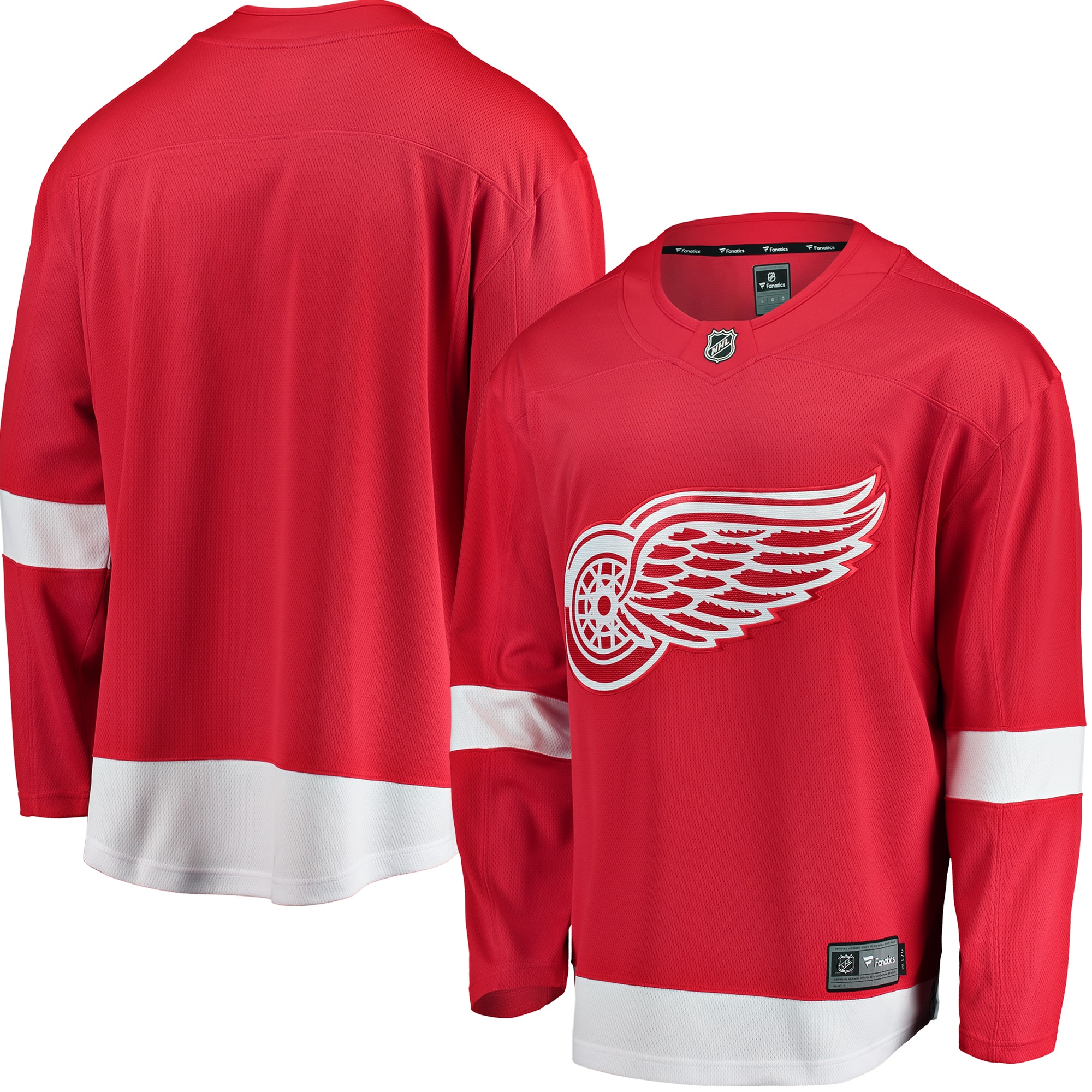 Detroit Red Wings Fanatics Breakaway Home Jersey