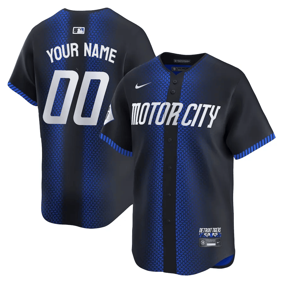 Detroit Tigers Black Jersey - Nike Detroit Tigers Black Alternate