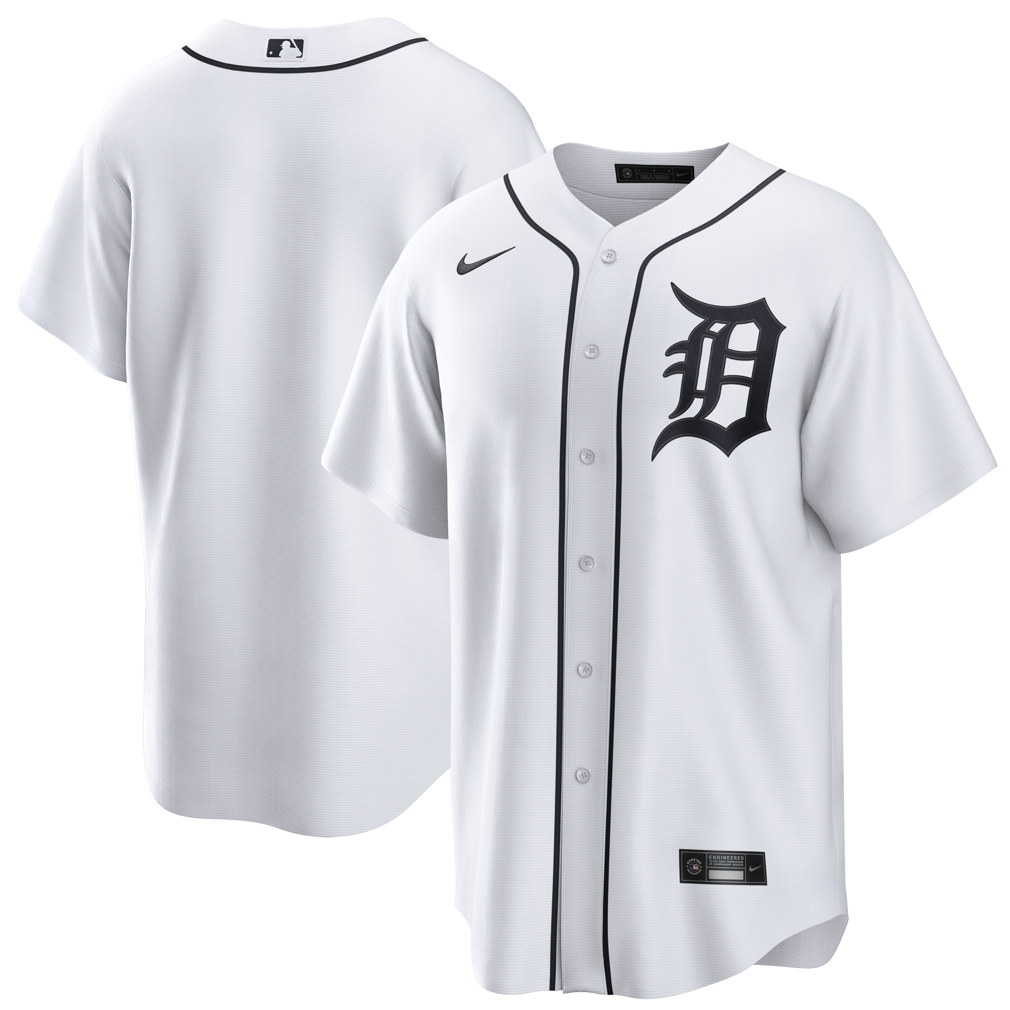 Detroit Tigers Home Jersey - White