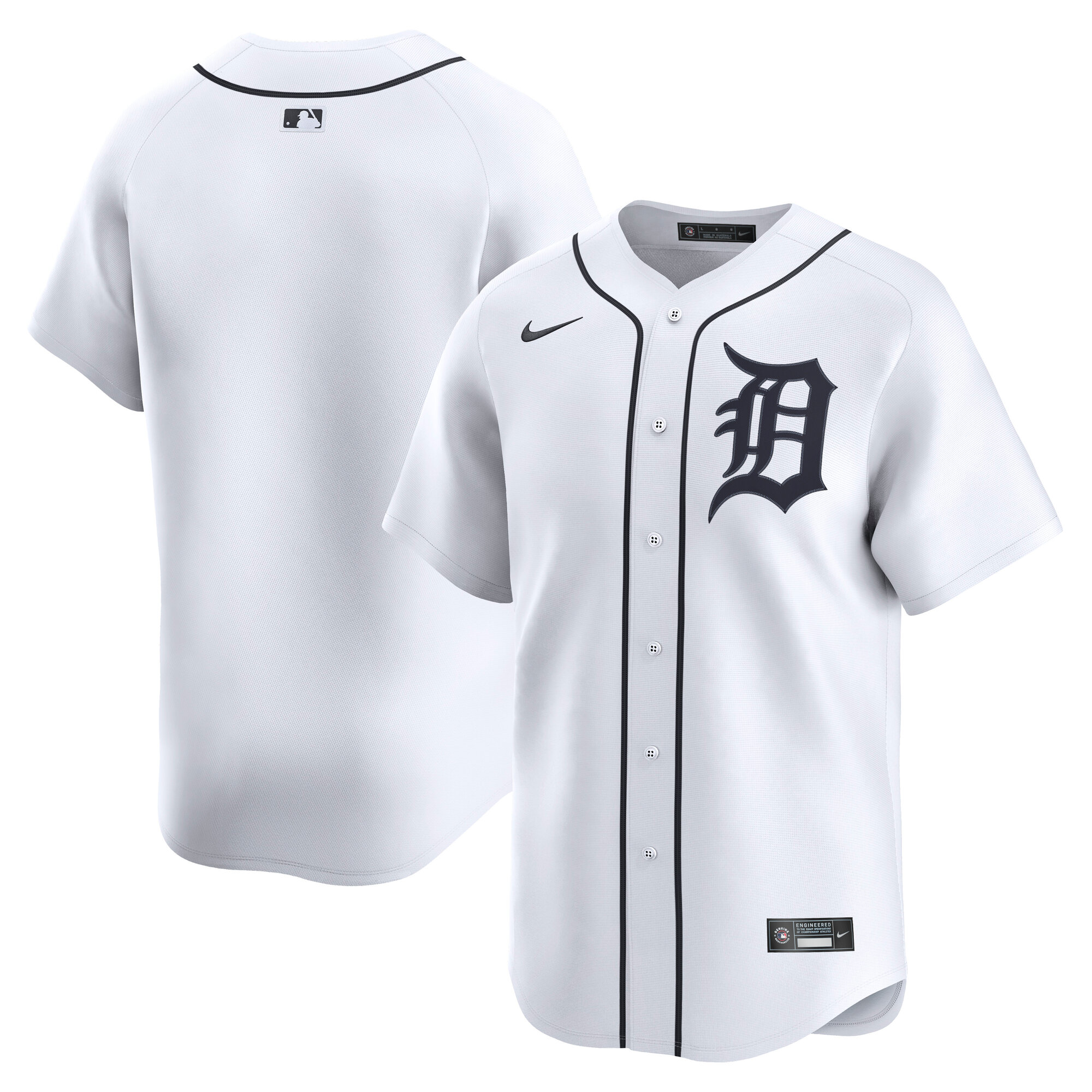 Detroit Tigers Home Limited Jersey - White