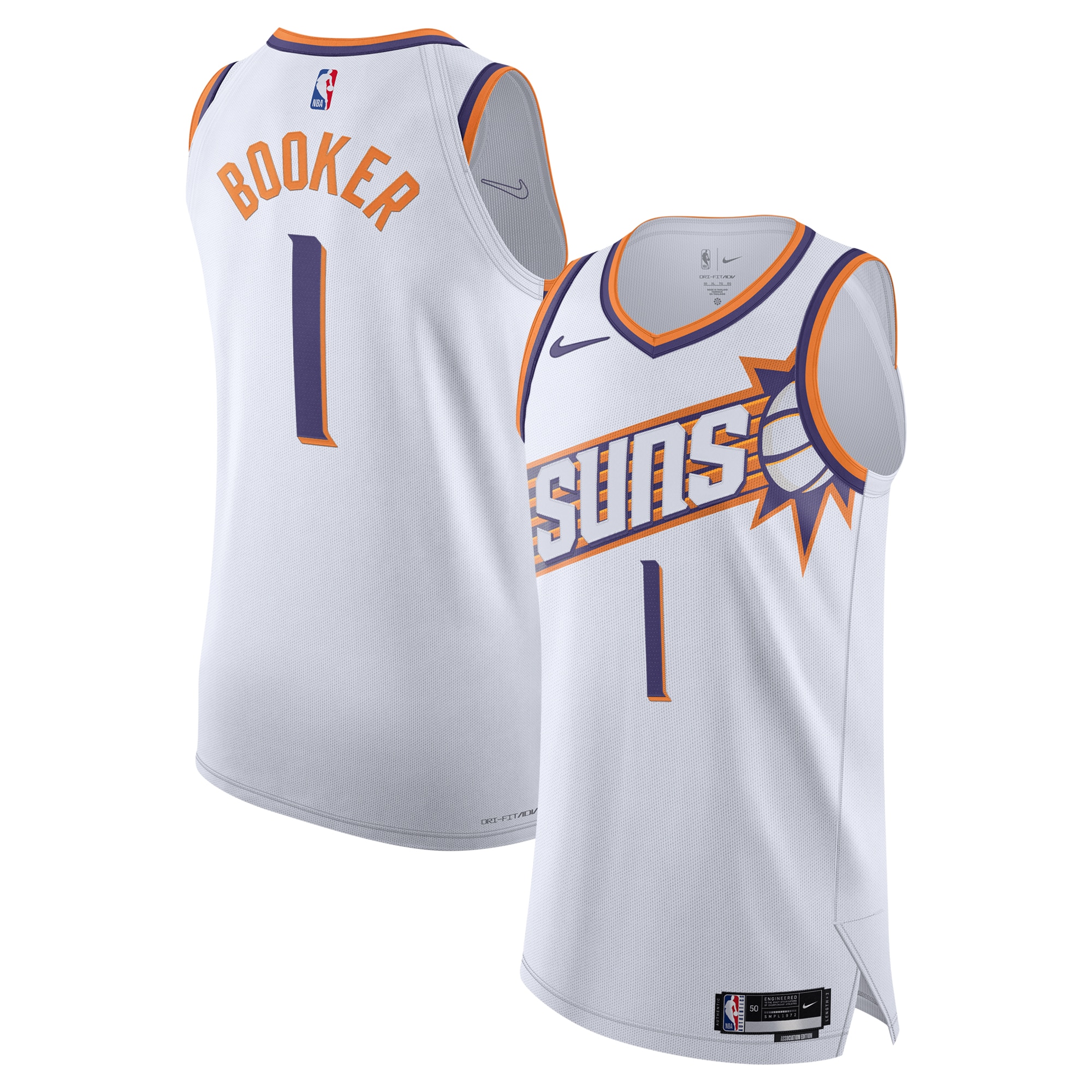 Devin Booker Phoenix Suns Jersey - Association Edition
