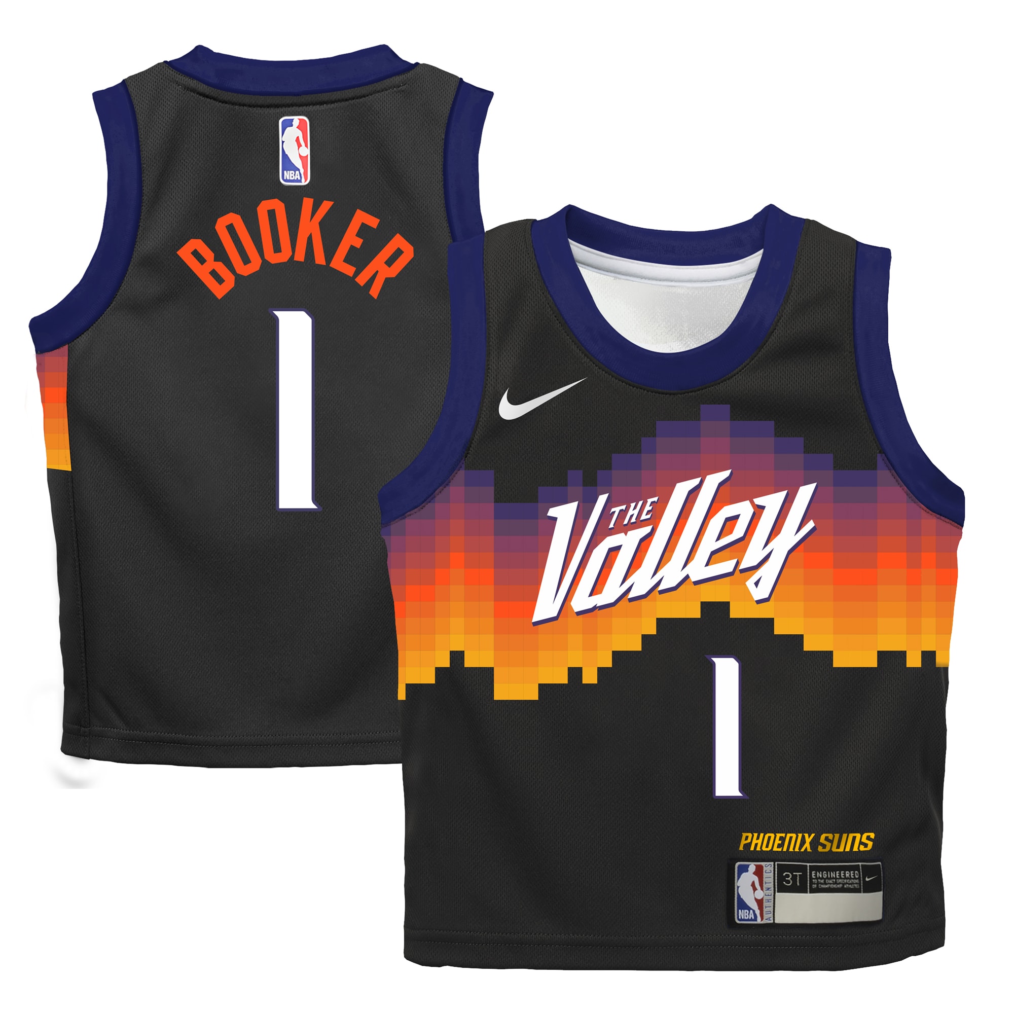 Devin Booker Phoenix Suns Toddler 2025/26 City Edition Swingman Jersey - Black