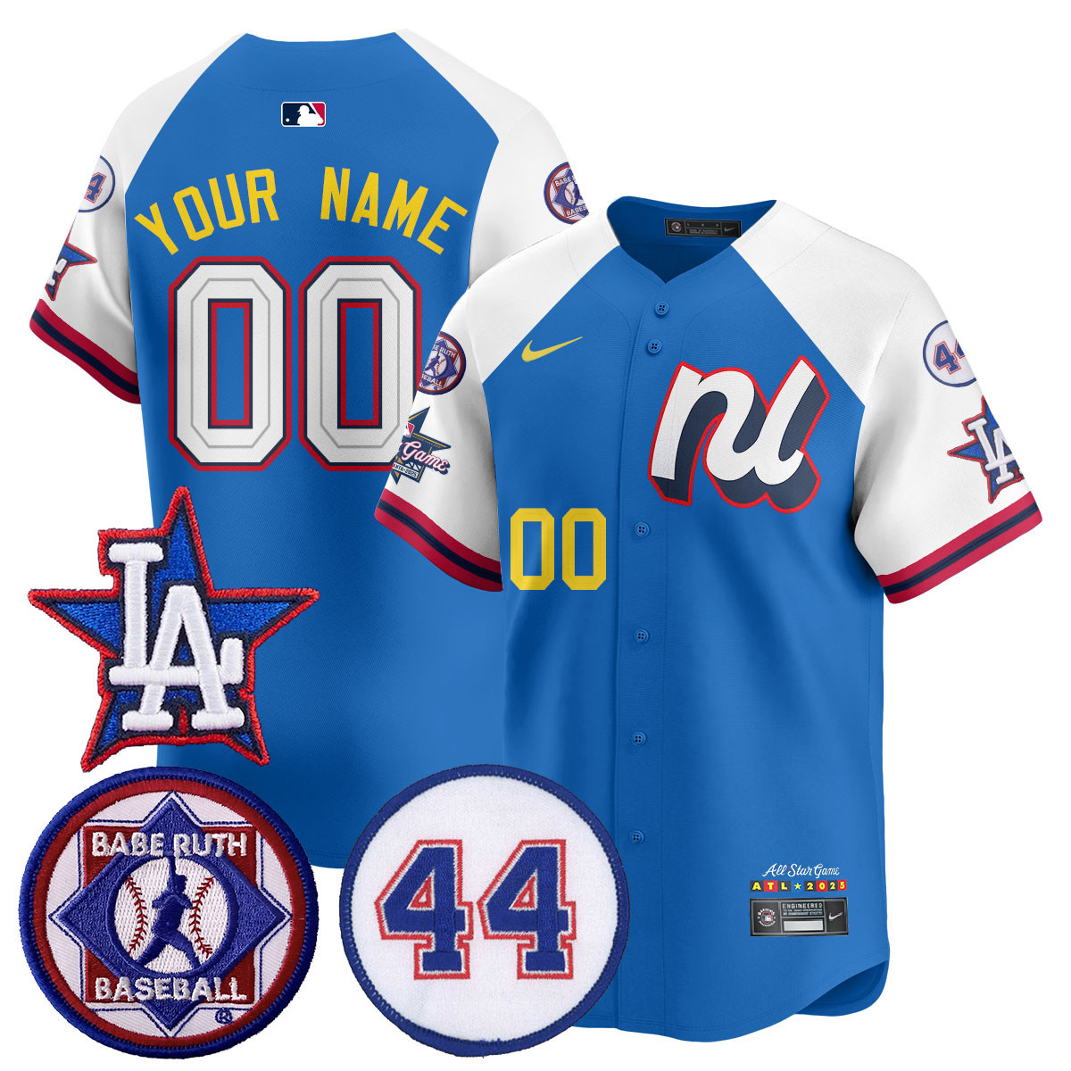 Dodgers Blue Custom Jersey - Dodgers All-Star 2025 Jersey - Nike Blue