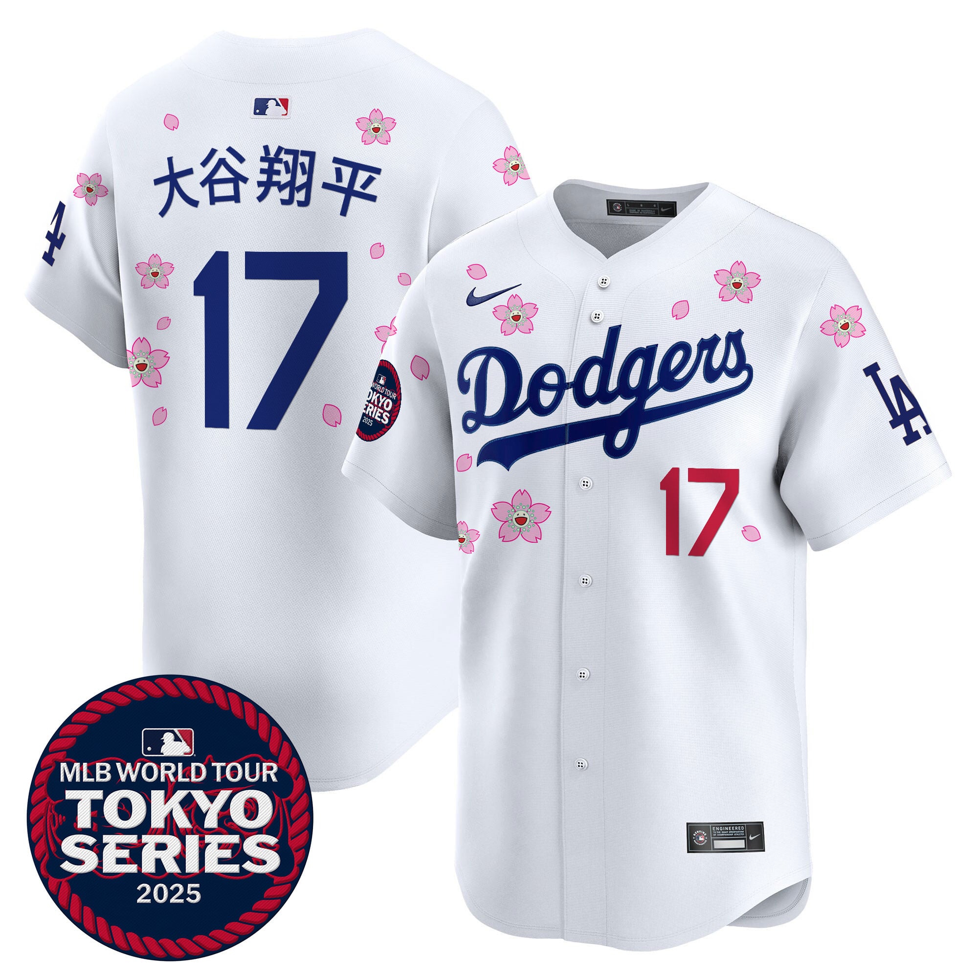 Dodgers Ohtani Tokyo Jersey - Nike Dodgers Tokyo Series Ohtani Jersey