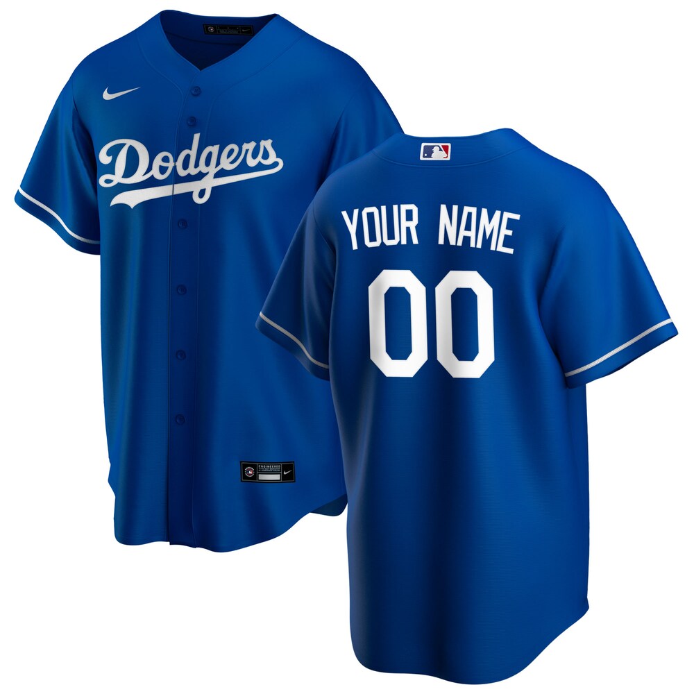 Dodgers Royal Blue Custom Jersey - Nike - Personalize Yours!