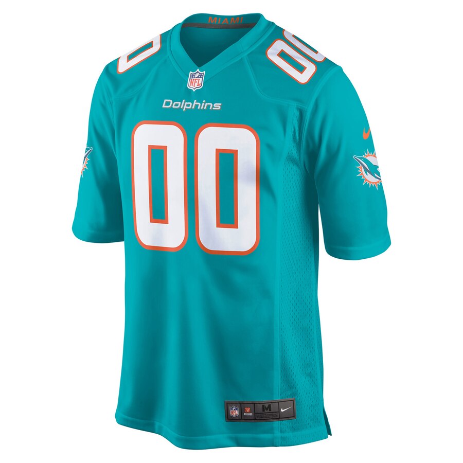 Alternative view of Dolphins Aqua Personalized Jersey - Nike - Custom Name & Number