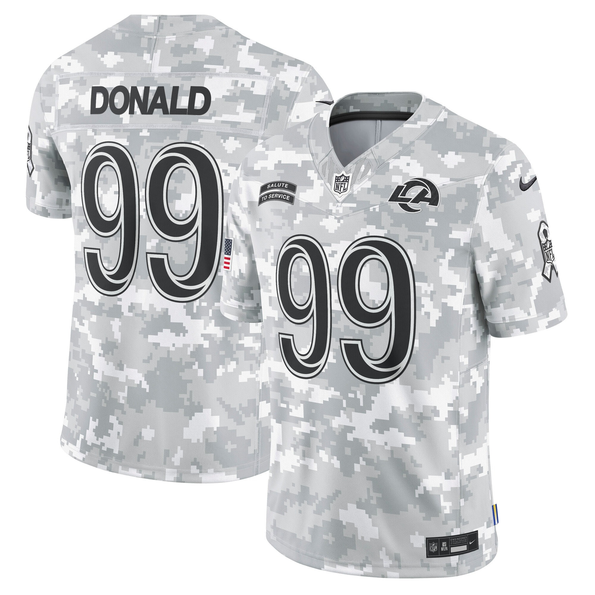 Donald #99 Rams Jersey nike - Nike Donald #99 Rams Jersey - Salute to