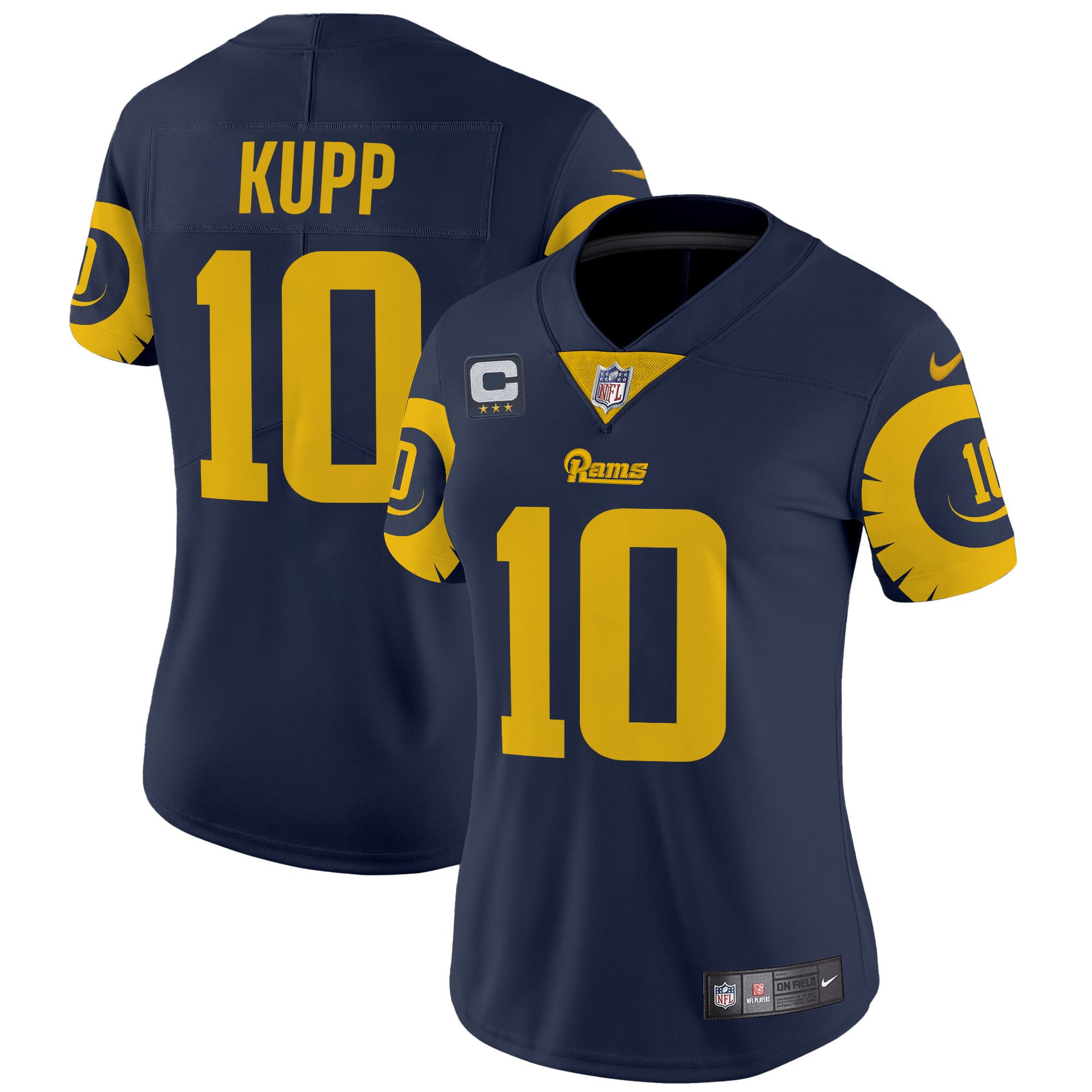 Alternative view of Donald Rams Navy Jersey - Nike - #99 - NFL Apparel