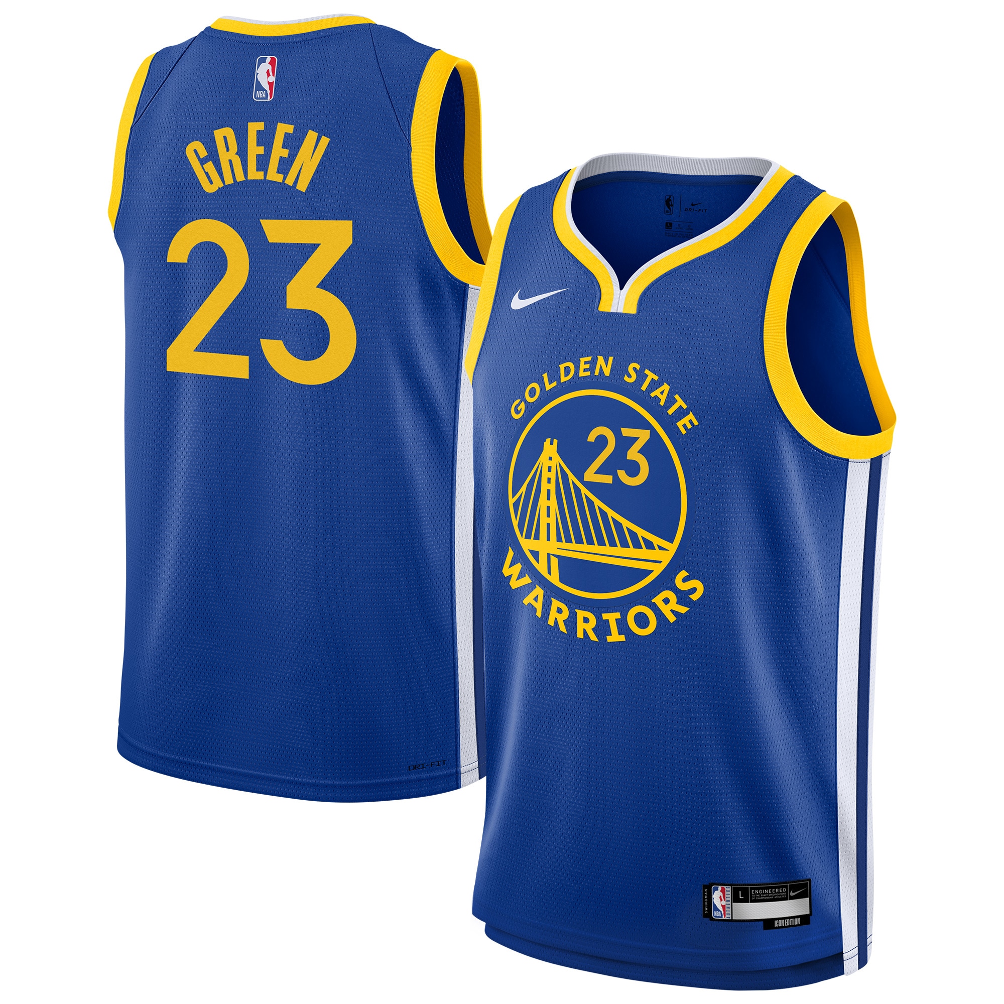 Draymond Green Golden State Warriors Youth Swingman Jersey - Icon Edition - Royal