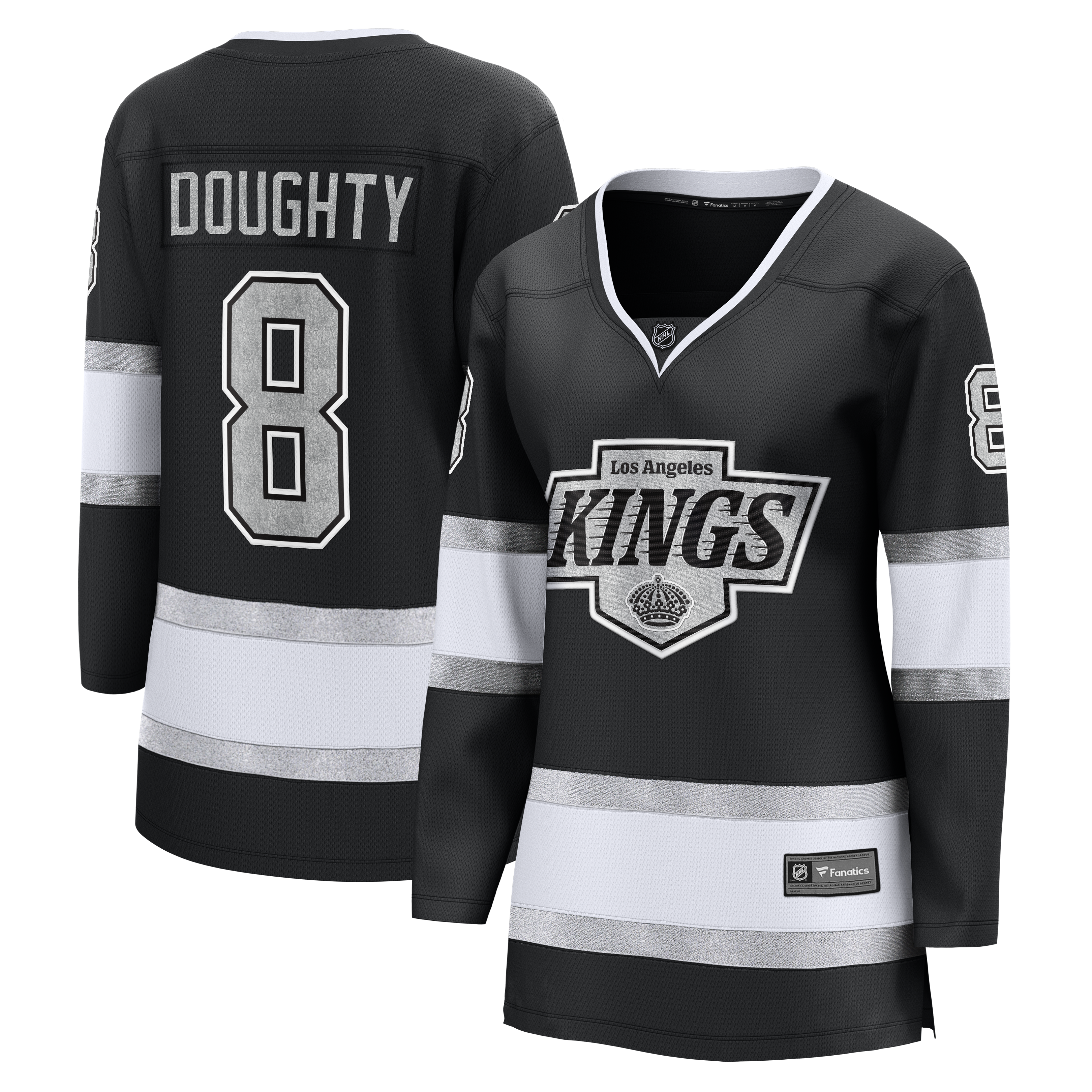 Drew Doughty Los Angeles Kings Fanatics Women's Home Breakaway Jersey - Black