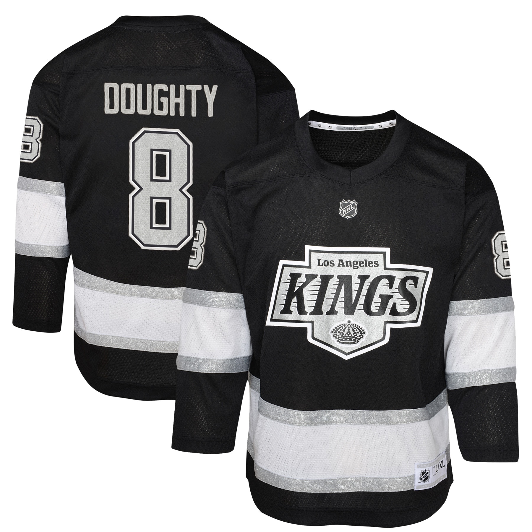Drew Doughty Los Angeles Kings Outerstuff Youth Home Player Jersey - Black