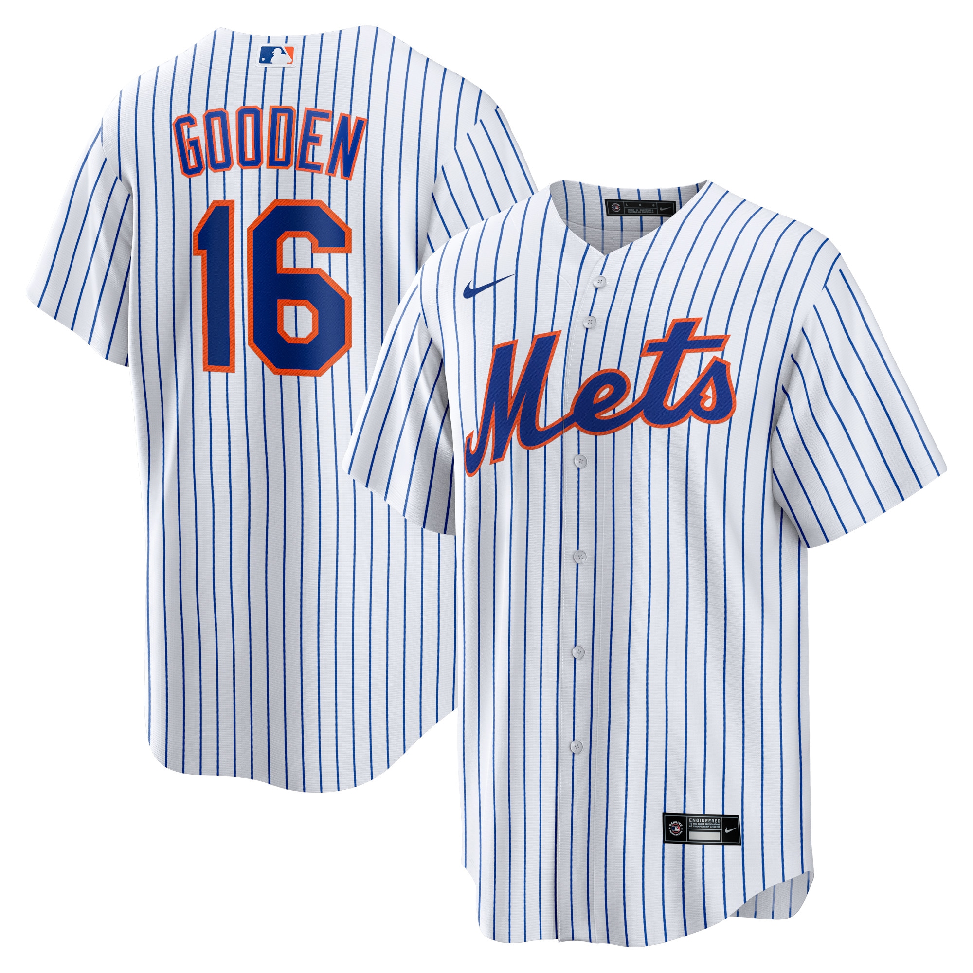 Dwight Gooden New York Mets Home Player Jersey - White