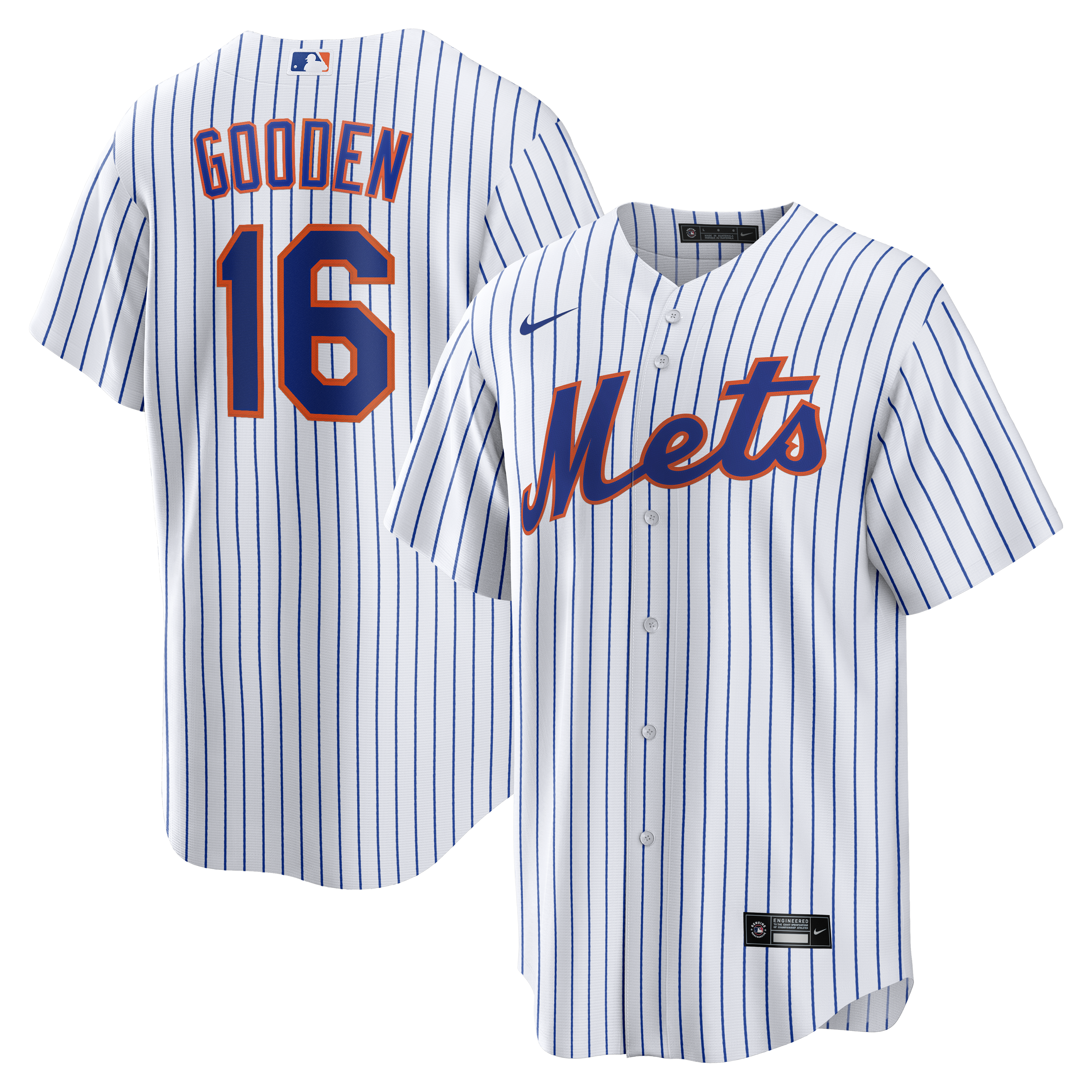 Dwight Gooden New York Mets Home Retired Player Jersey - White