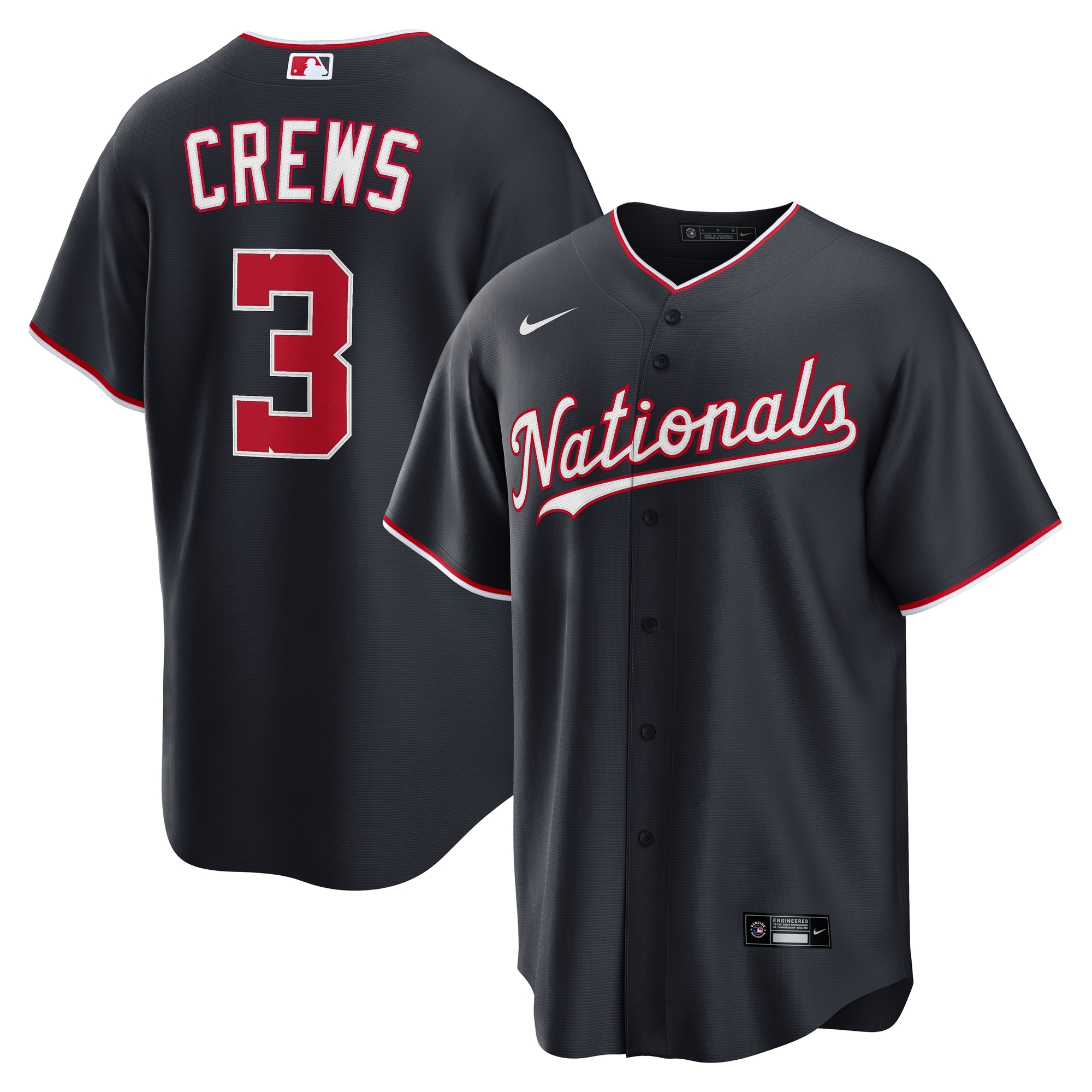Dylan Crews Washington Nationals Alternate Jersey