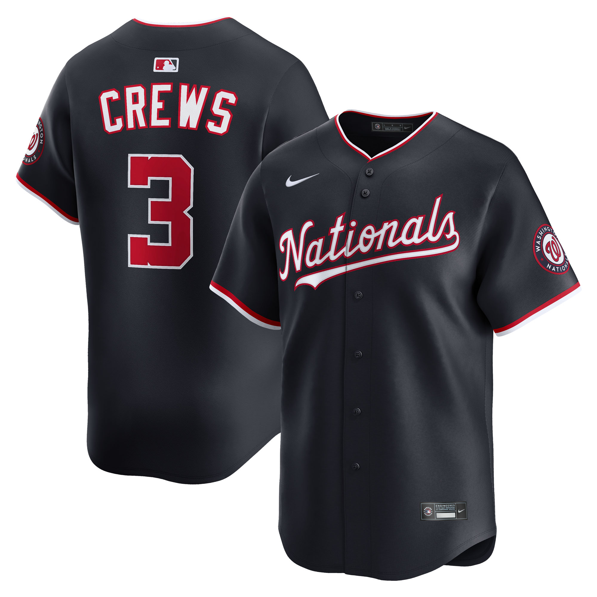 Dylan Crews Washington Nationals Alternate Limited Jersey