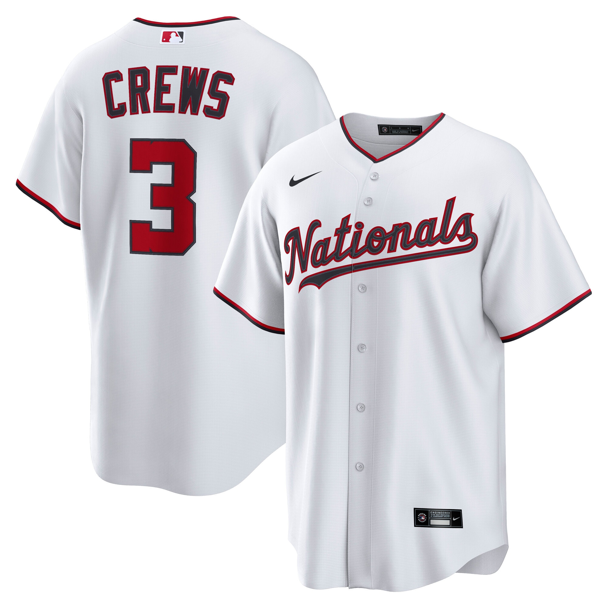 Dylan Crews Washington Nationals Home Jersey