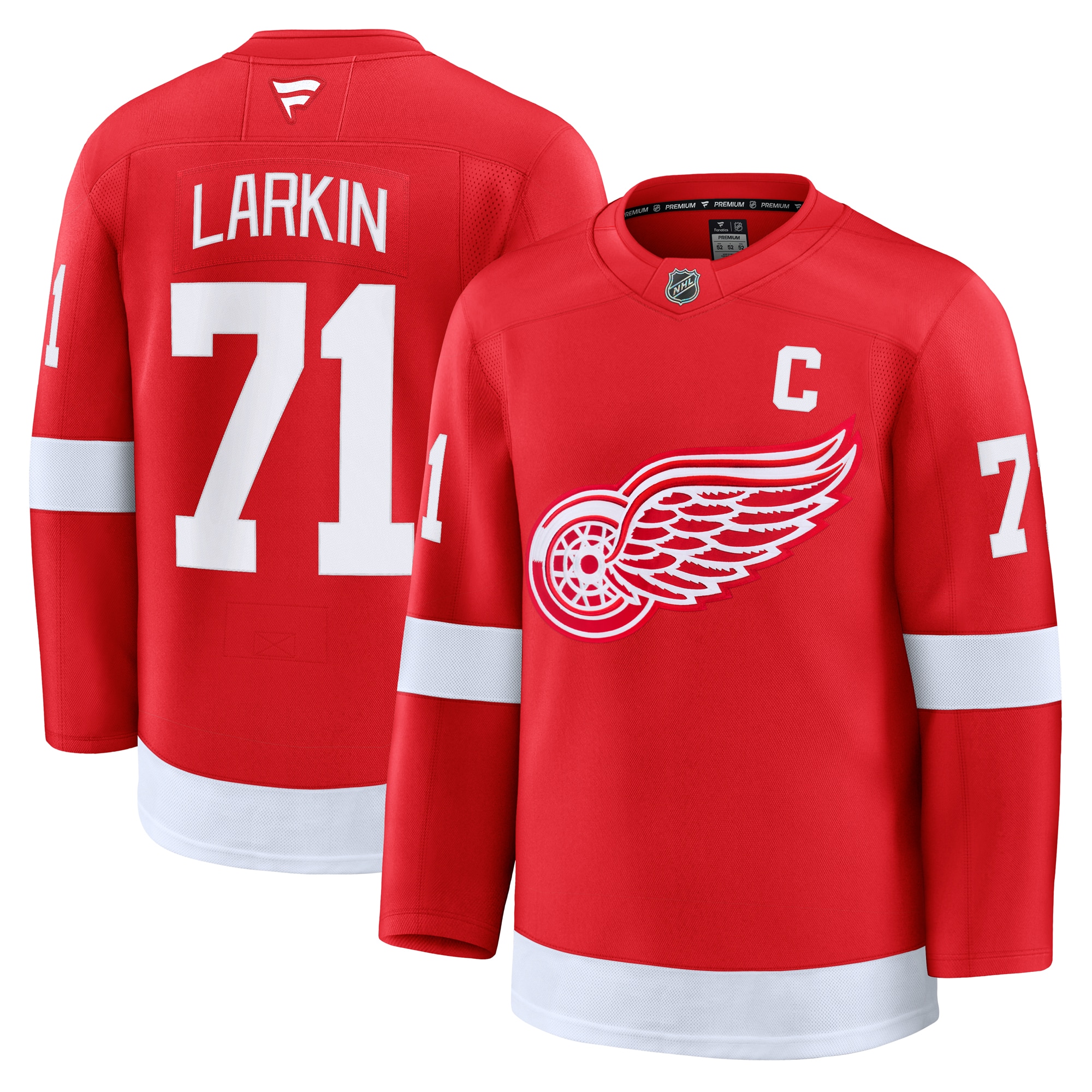 Dylan Larkin Detroit Red Wings Fanatics Home Premium Jersey - Red
