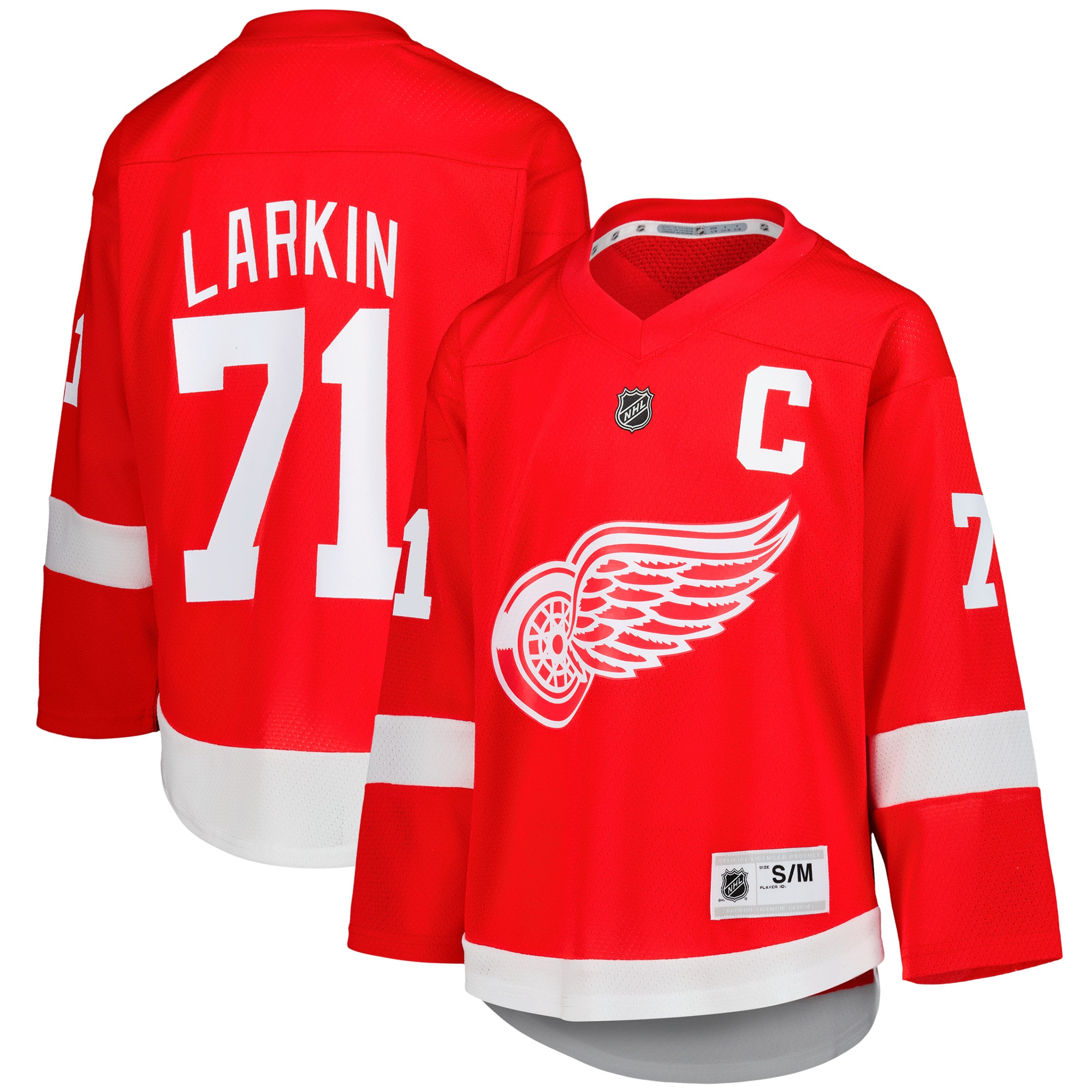 Dylan Larkin Detroit Red Wings Youth Home Player Jersey - Red
