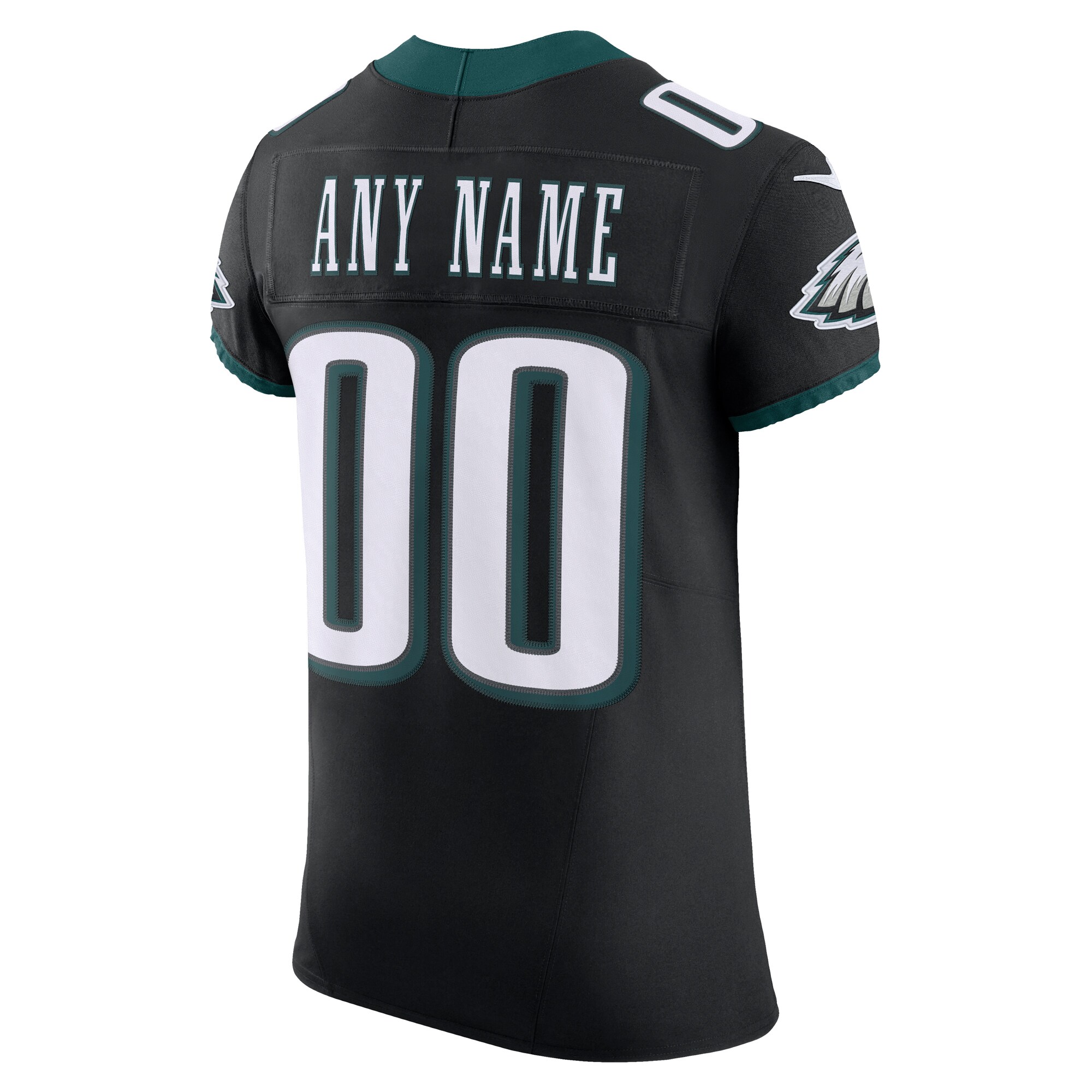 Alternative view of Eagles Black Alternate Custom - Nike Jersey - Personalize Now!
