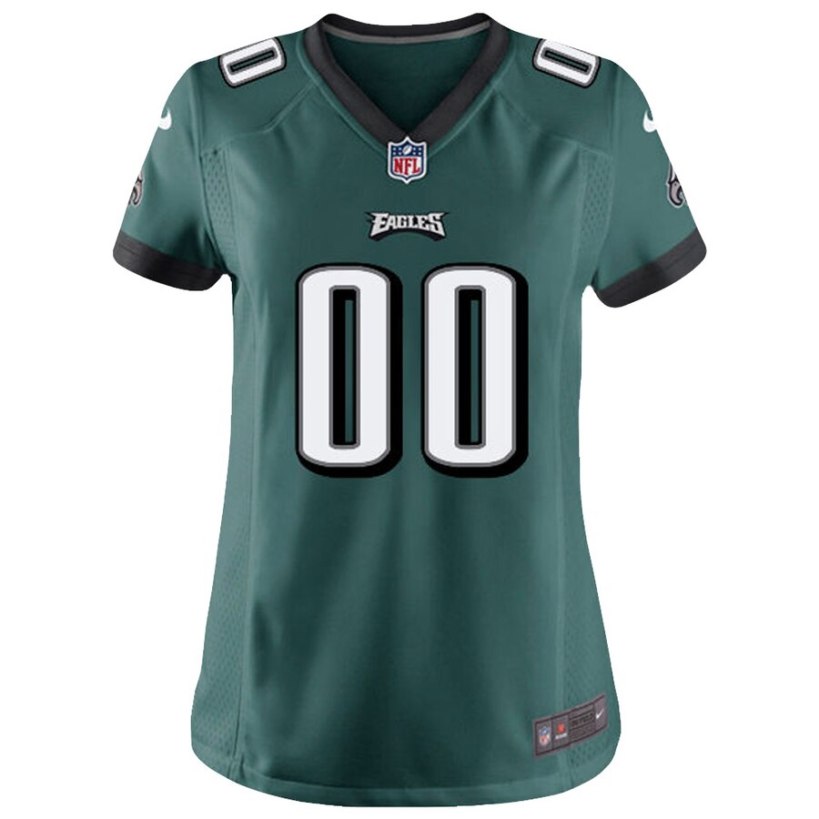 Alternative view of Eagles Green Women’s Custom Jersey - Nike - Personalize Yours!
