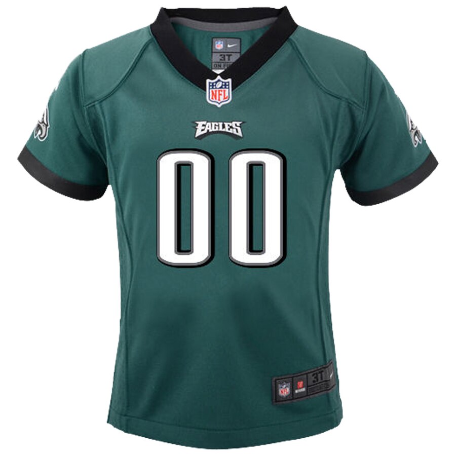 Alternative view of Eagles Midnight Green Custom Jersey nike - Eagles Midnight Green