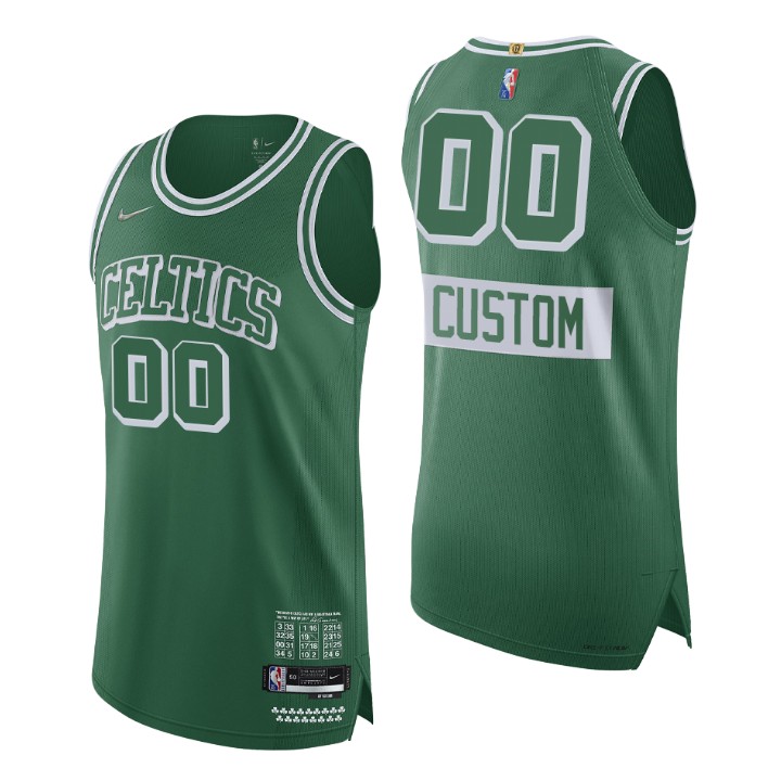 edition Nike Celtics Green Custom Jersey - Nike Celtics Green Custom