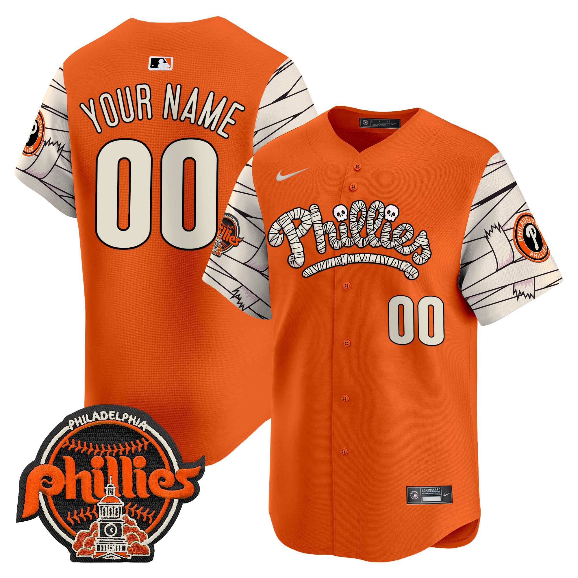 Alternative view of edition Nike Phillies Mummy Jersey - Nike Phillies Mummy Edition
