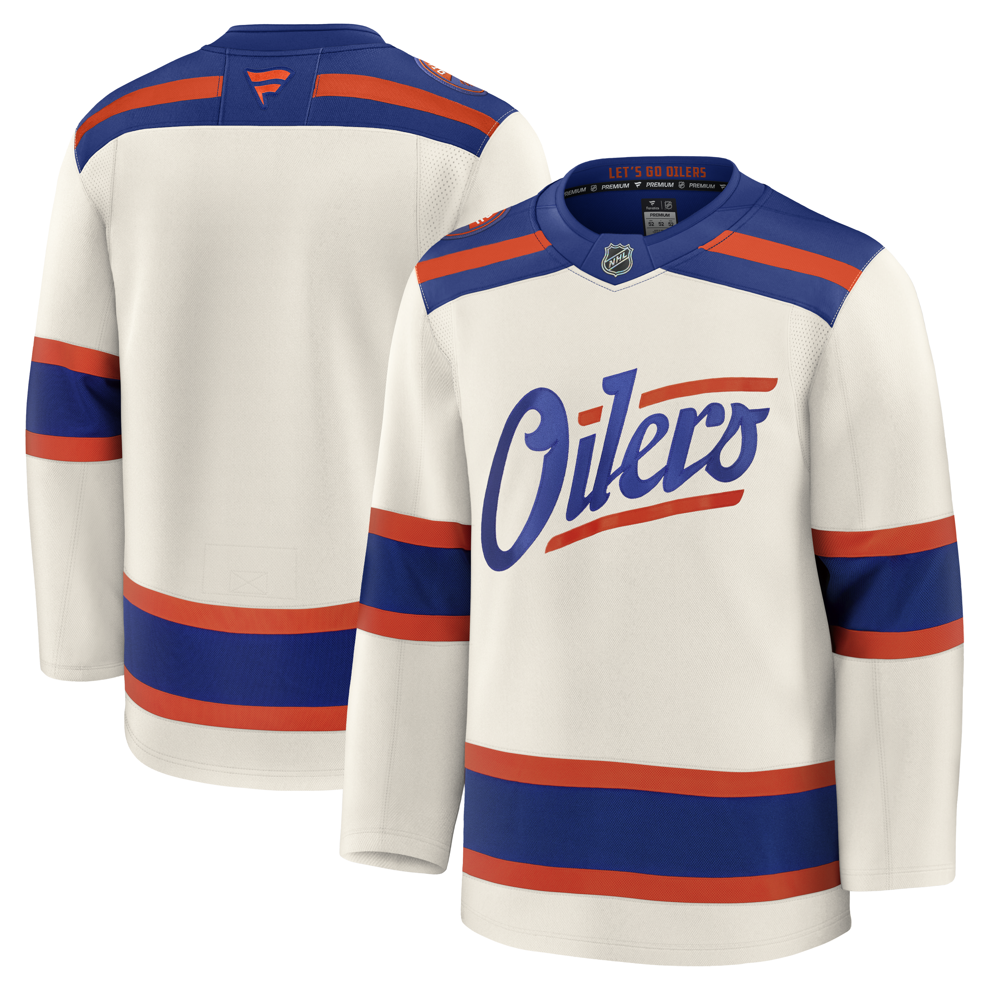 Edmonton Oilers Fanatics Alternate Premium Jersey