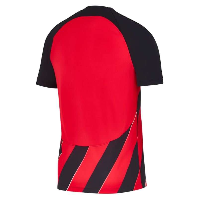 Alternative view of Eintracht Frankfurt Home Jersey - Nike - Red & Black Stripes