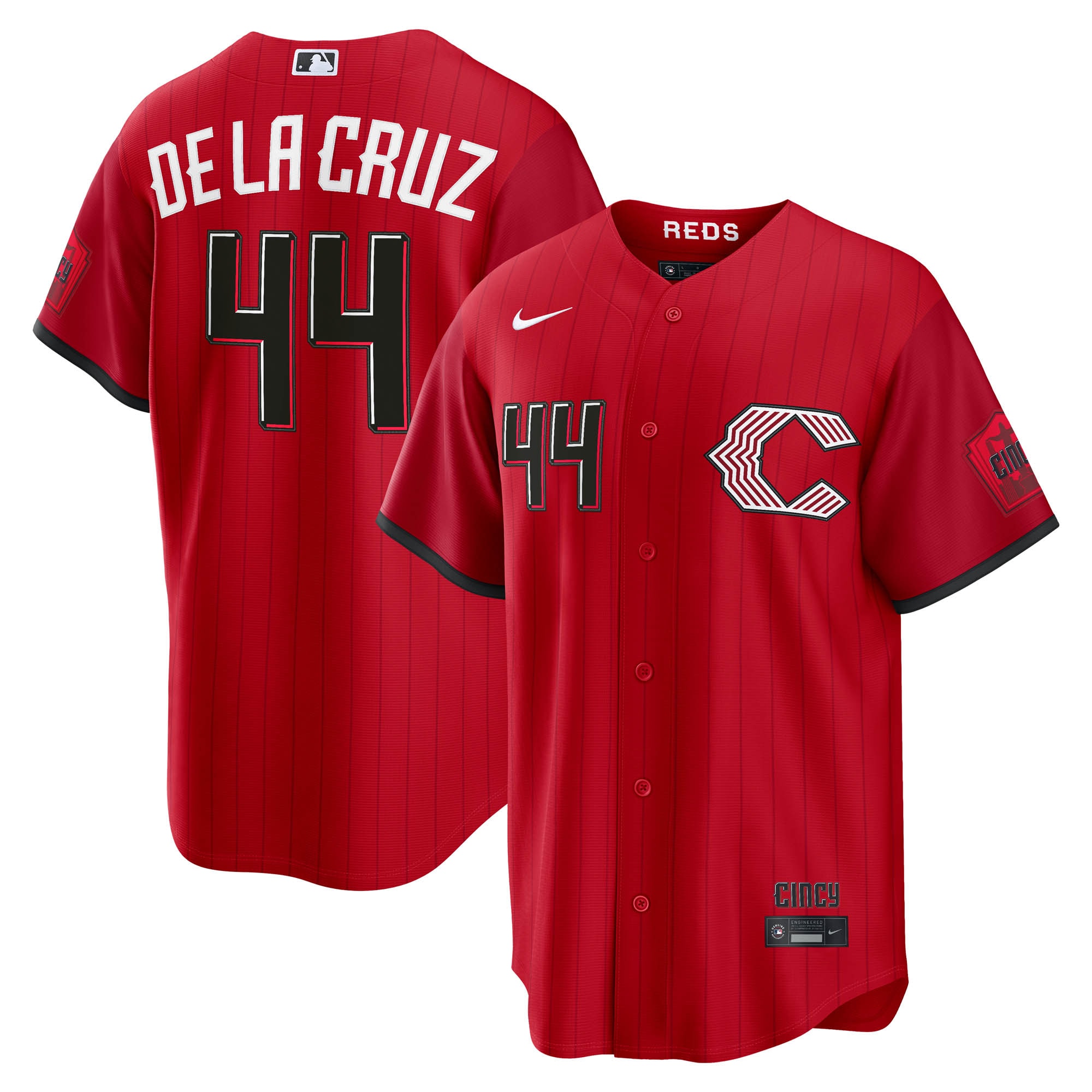 Elly De La Cruz Cincinnati Reds 2026 City Connect Stadium Jersey - Red