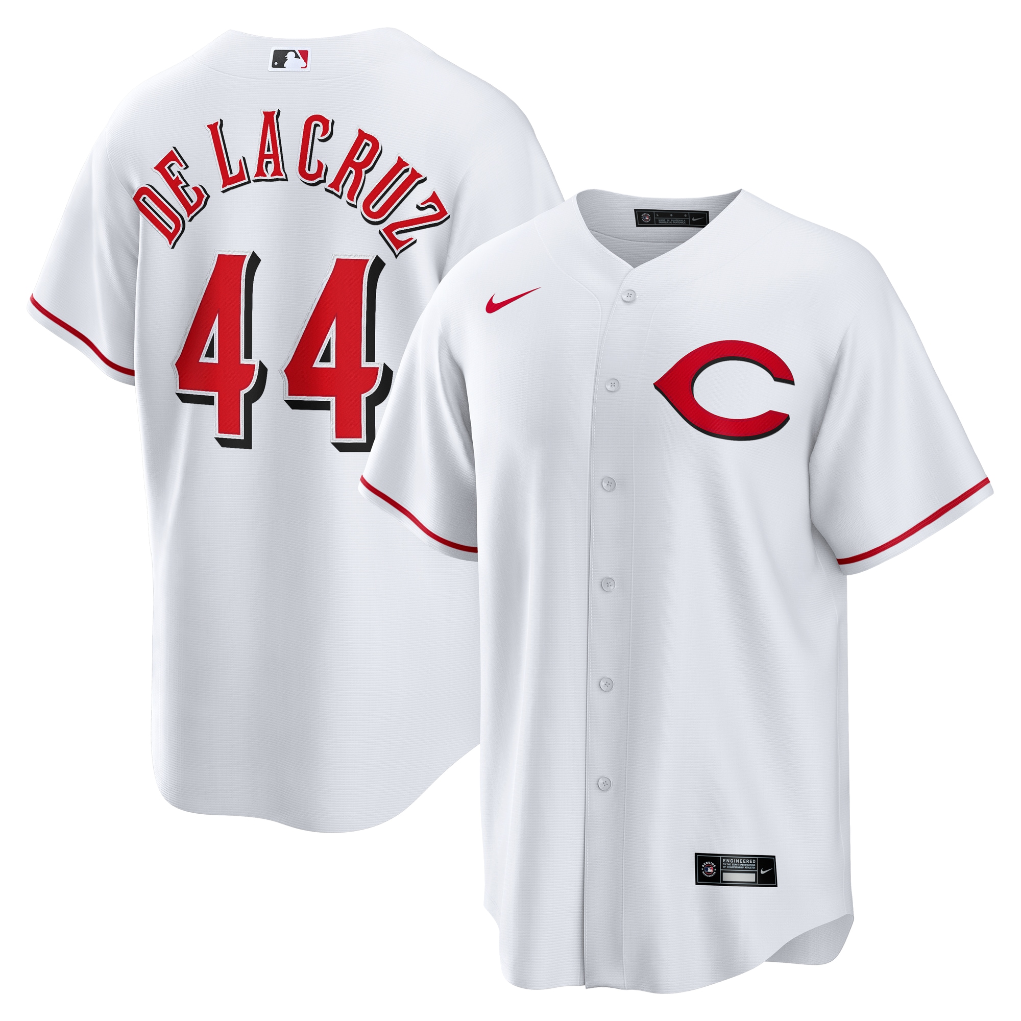 Elly De La Cruz Cincinnati Reds Alternate 2 Jersey - White